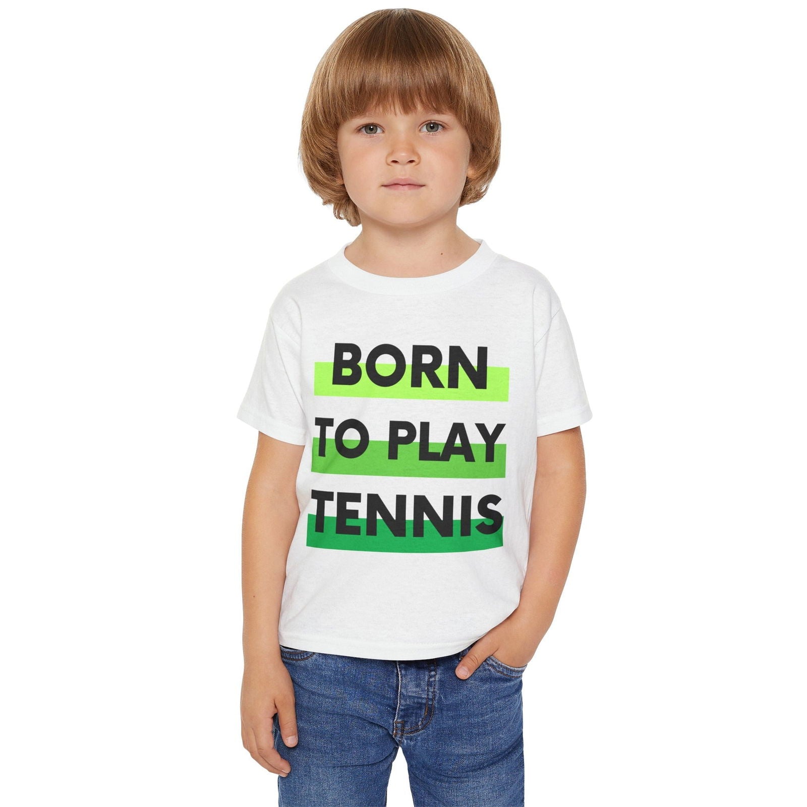 BORN TO PLAY TENNIS - Kids Tee - GRANDSLAM PH