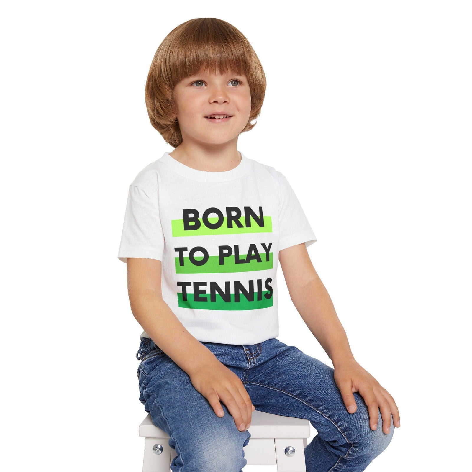 BORN TO PLAY TENNIS - Kids Tee - GRANDSLAM PH