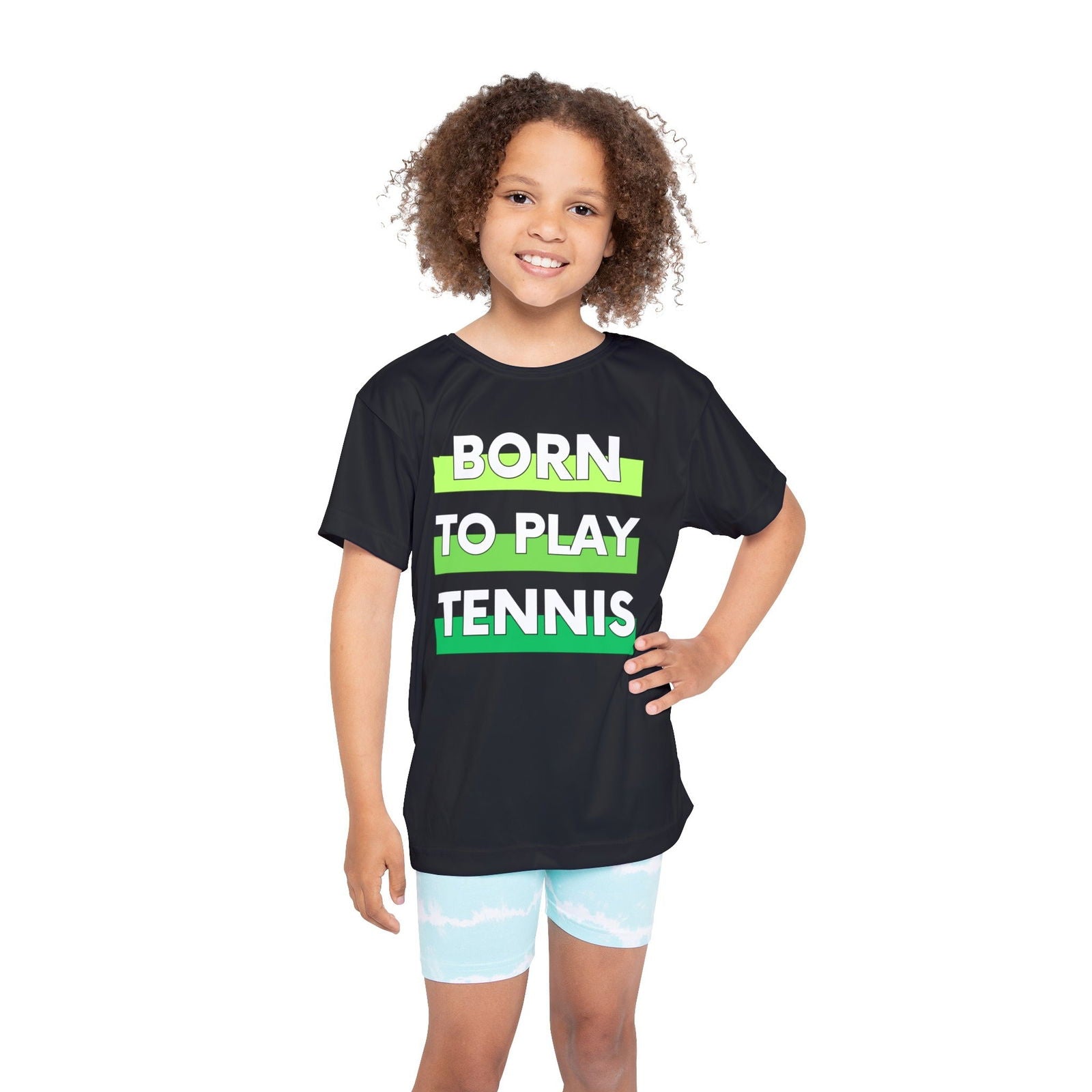 BORN TO PLAY TENNIS - Kids Tee - GRANDSLAM PH