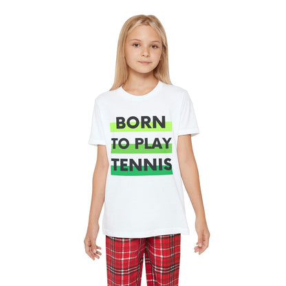 BORN TO PLAY TENNIS - Kids Tee - GRANDSLAM PH
