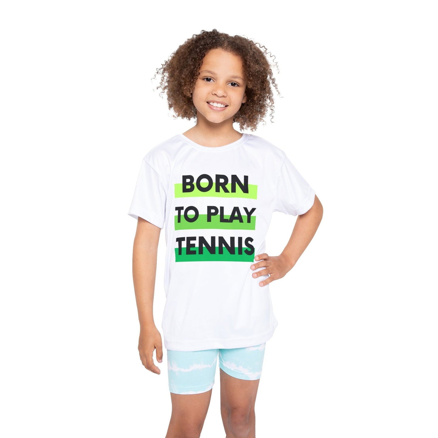 BORN TO PLAY TENNIS - Kids Tee - GRANDSLAM PH