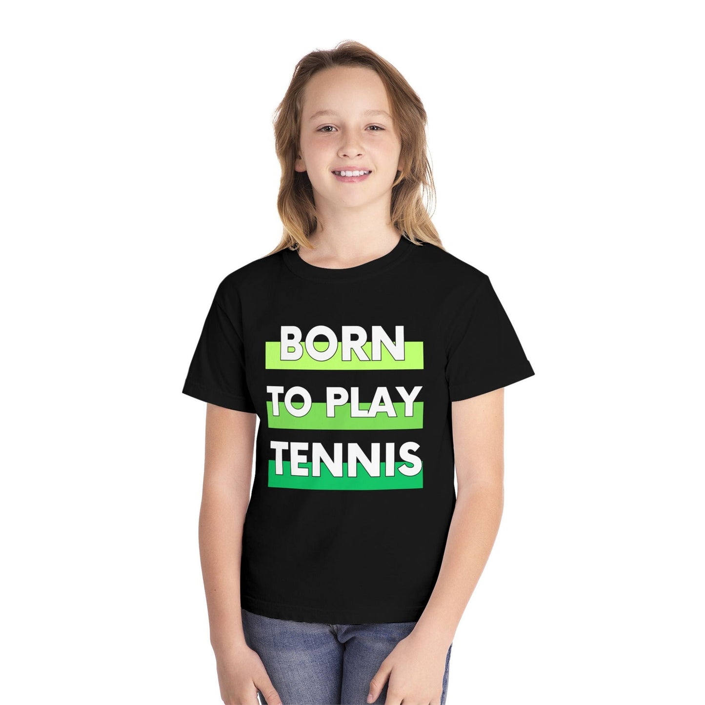 BORN TO PLAY TENNIS - Kids Tee - GRANDSLAM PH