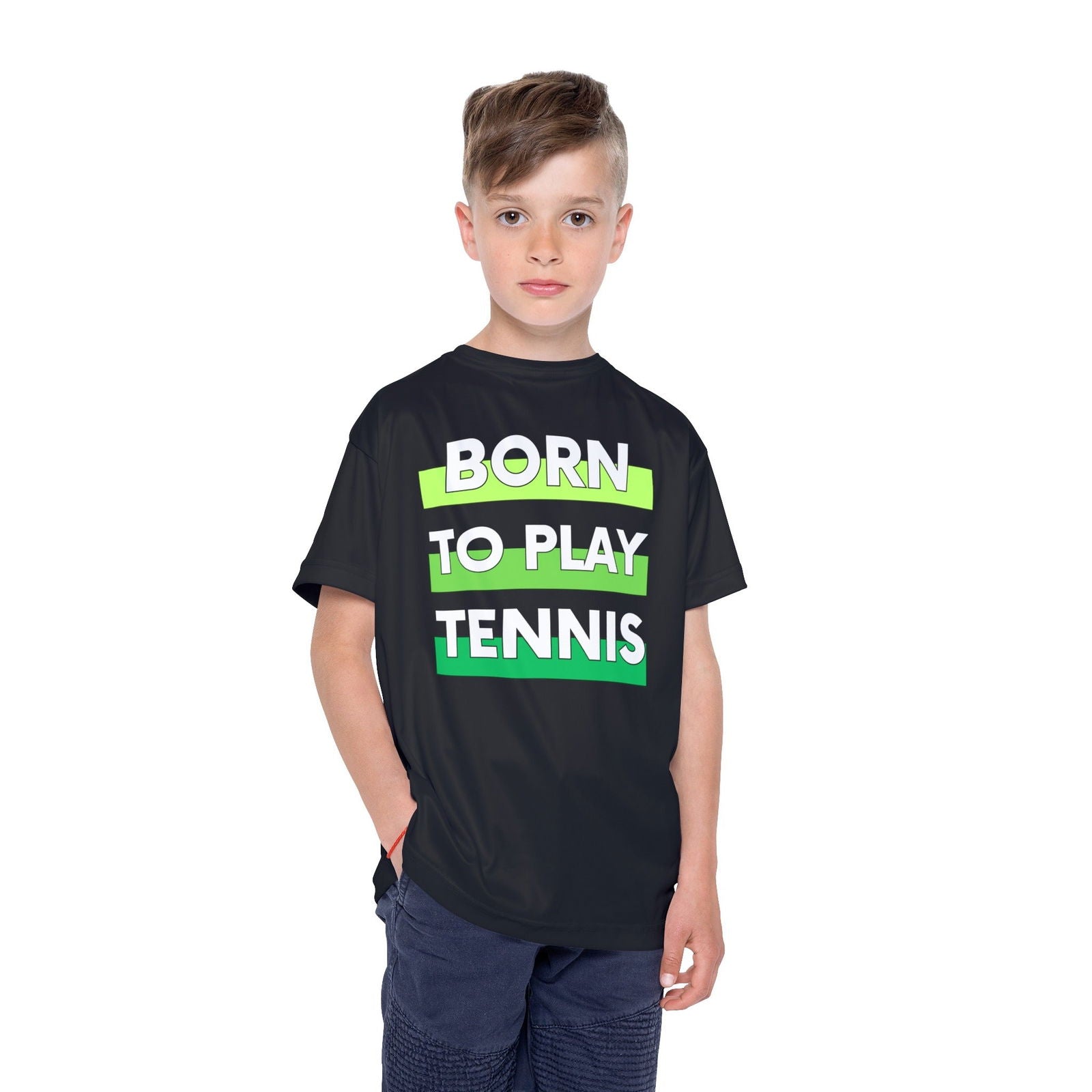 BORN TO PLAY TENNIS - Kids Tee - GRANDSLAM PH