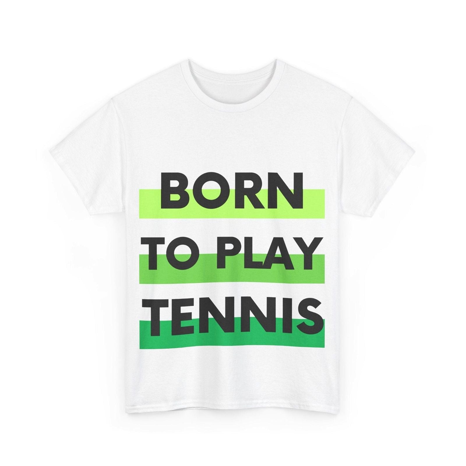BORN TO PLAY TENNIS - Tennis Basic Tee - GRANDSLAM PH