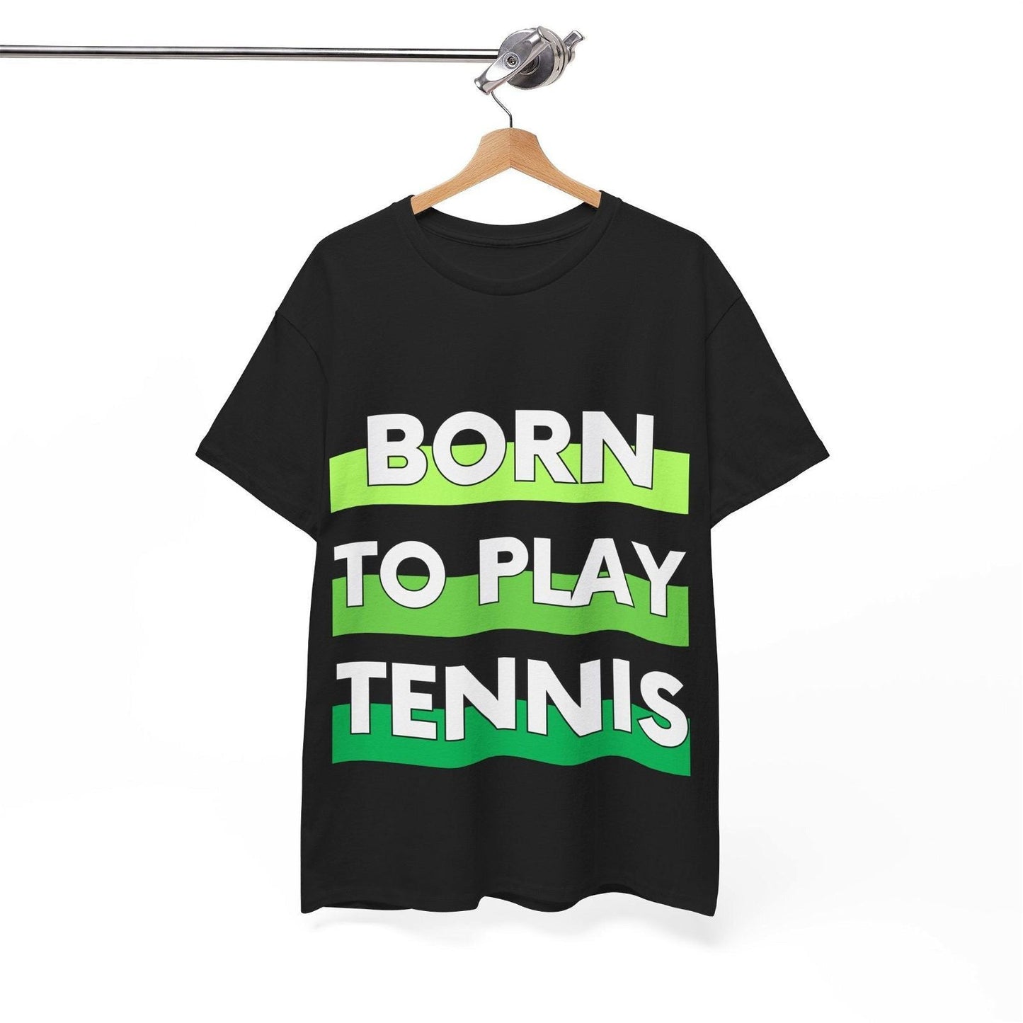BORN TO PLAY TENNIS - Tennis Basic Tee - GRANDSLAM PH