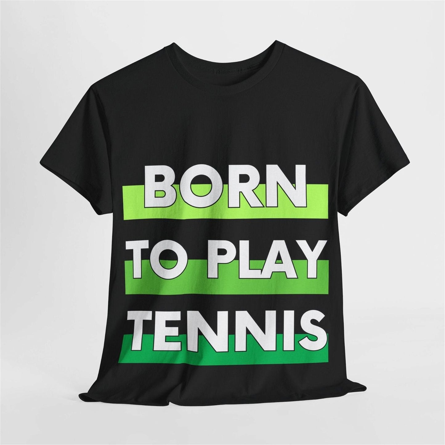 BORN TO PLAY TENNIS - Tennis Basic Tee - GRANDSLAM PH