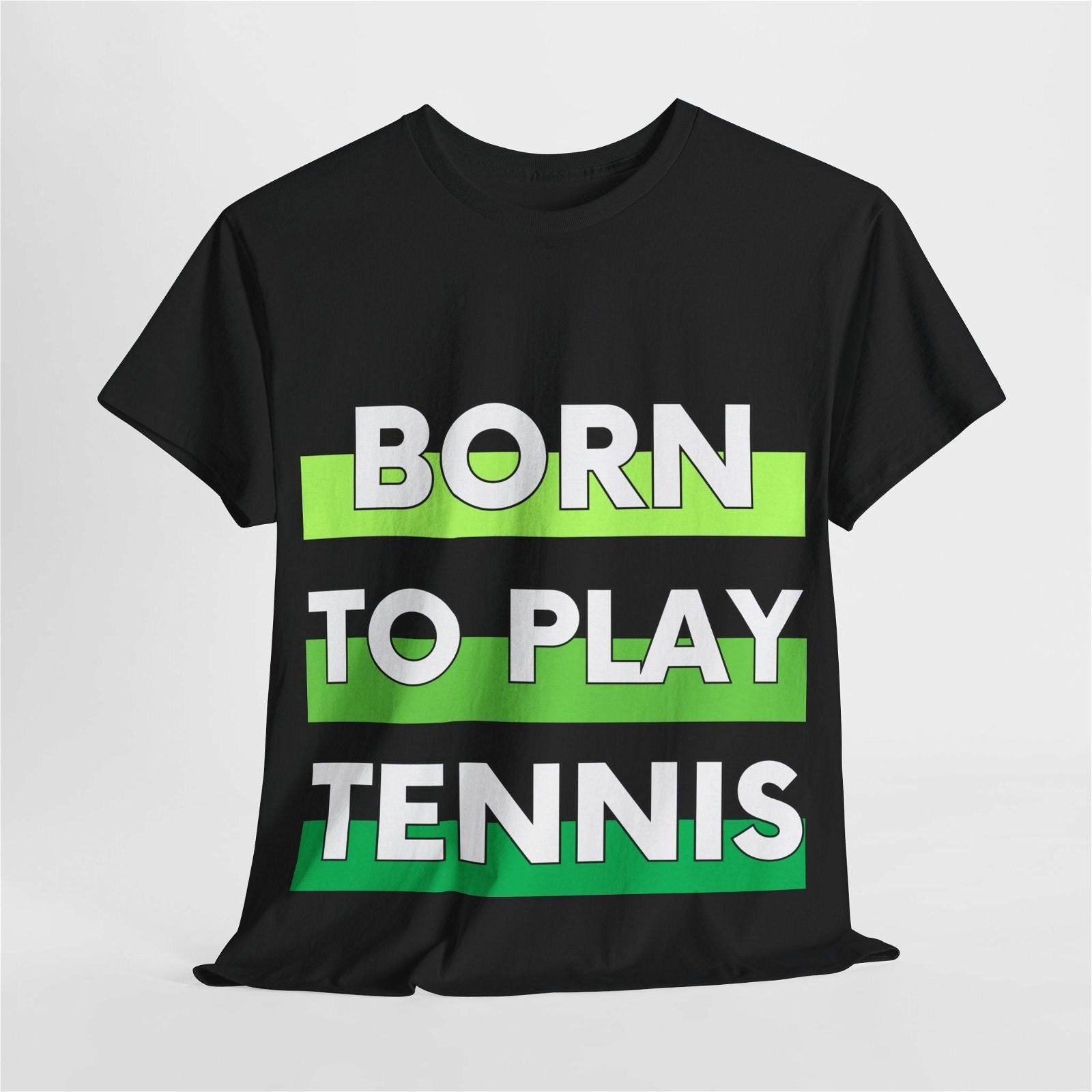 BORN TO PLAY TENNIS - Tennis Basic Tee - GRANDSLAM PH