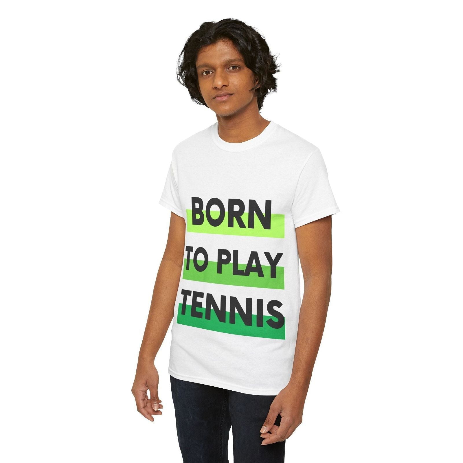 BORN TO PLAY TENNIS - Tennis Basic Tee - GRANDSLAM PH