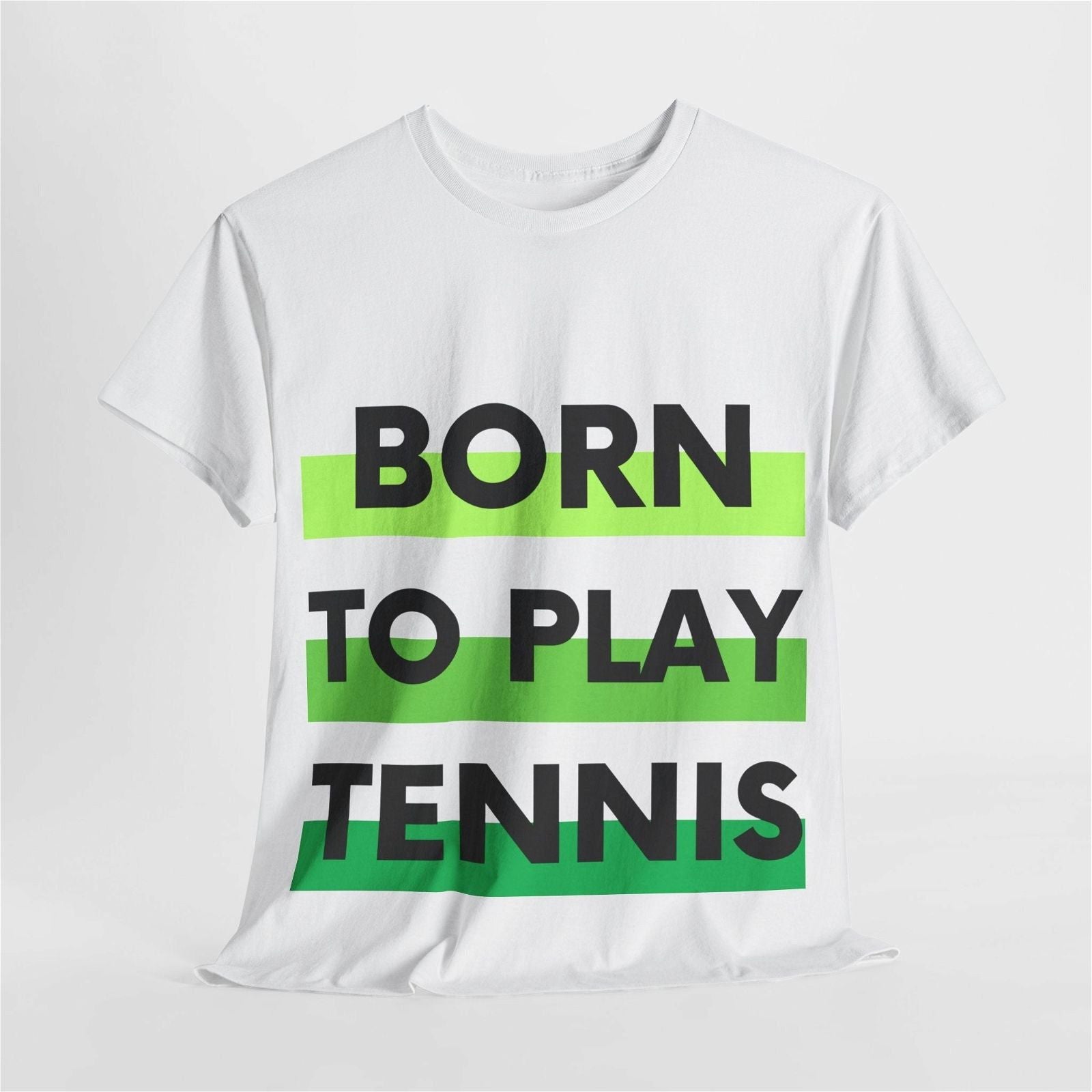 BORN TO PLAY TENNIS - Tennis Basic Tee - GRANDSLAM PH