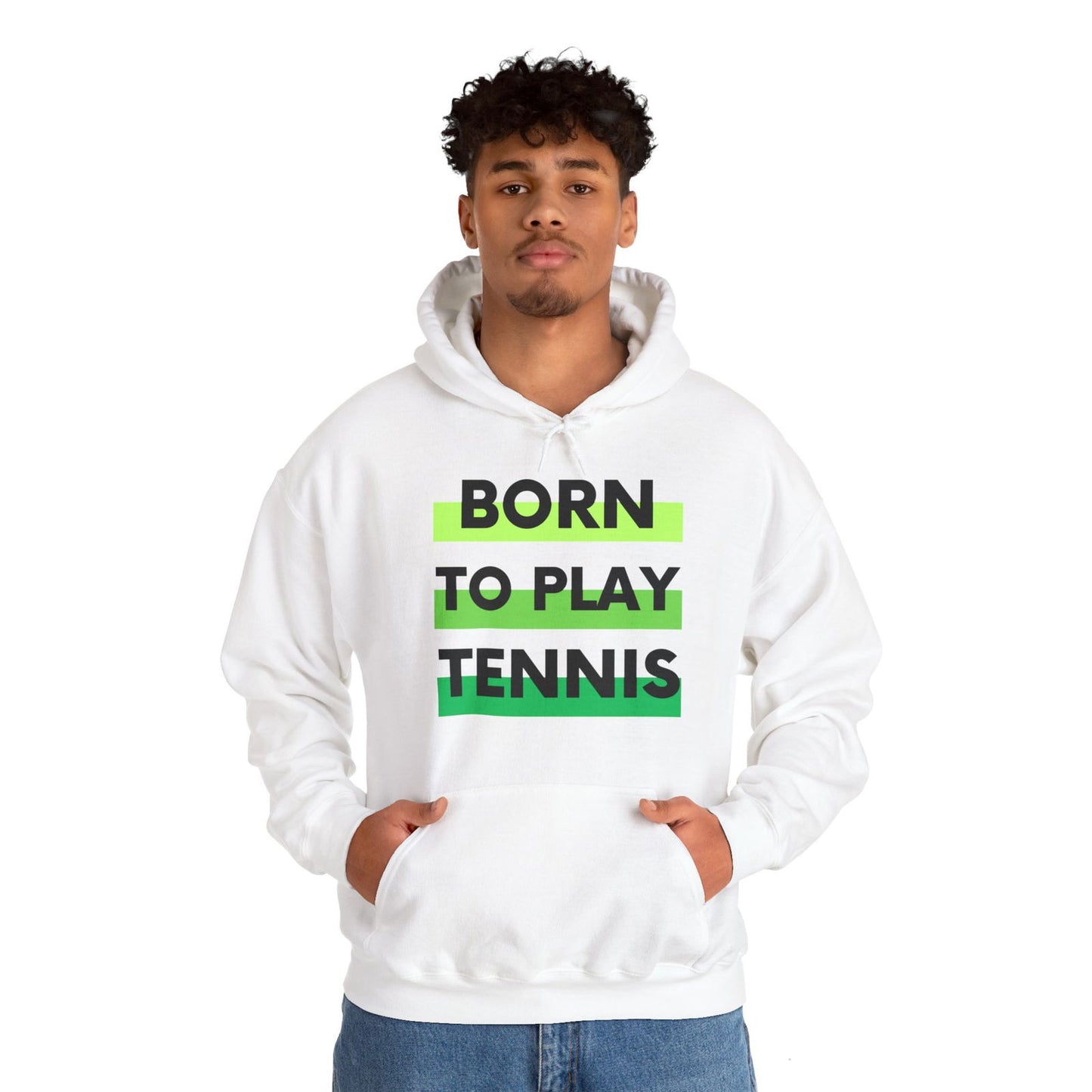 BORN TO PLAY TENNIS - Tennis Hoodie - GRANDSLAM PH