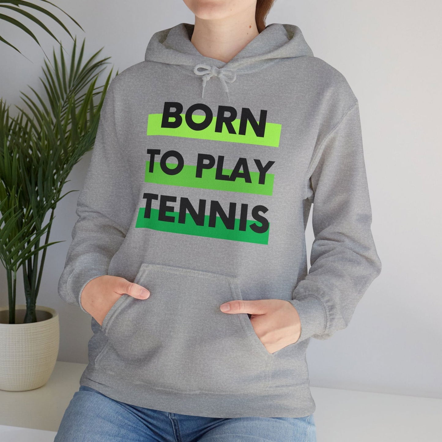 BORN TO PLAY TENNIS - Tennis Hoodie - GRANDSLAM PH