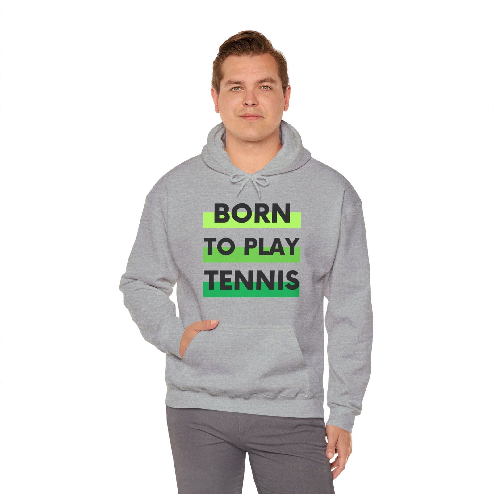 BORN TO PLAY TENNIS - Tennis Hoodie - GRANDSLAM PH