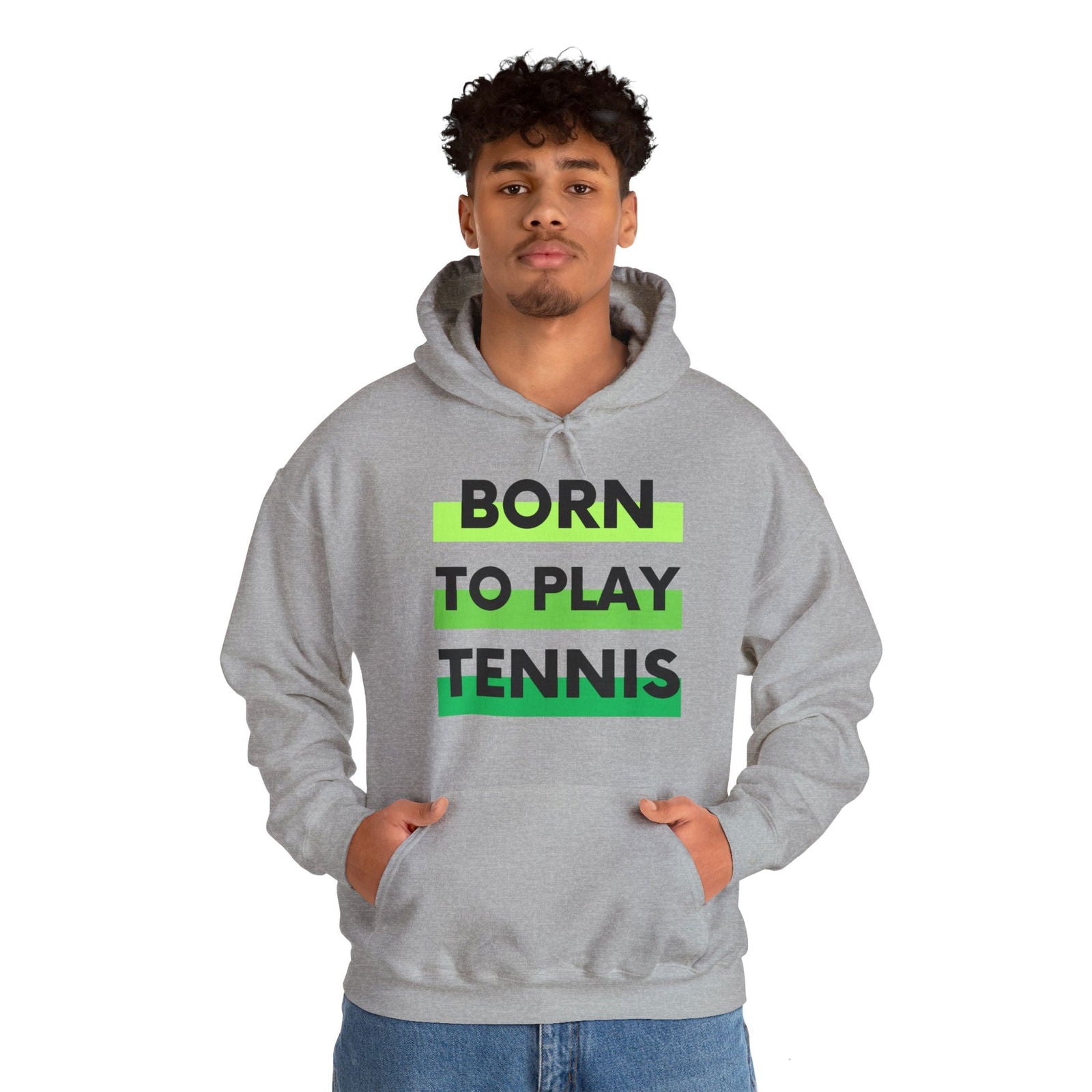 BORN TO PLAY TENNIS - Tennis Hoodie - GRANDSLAM PH
