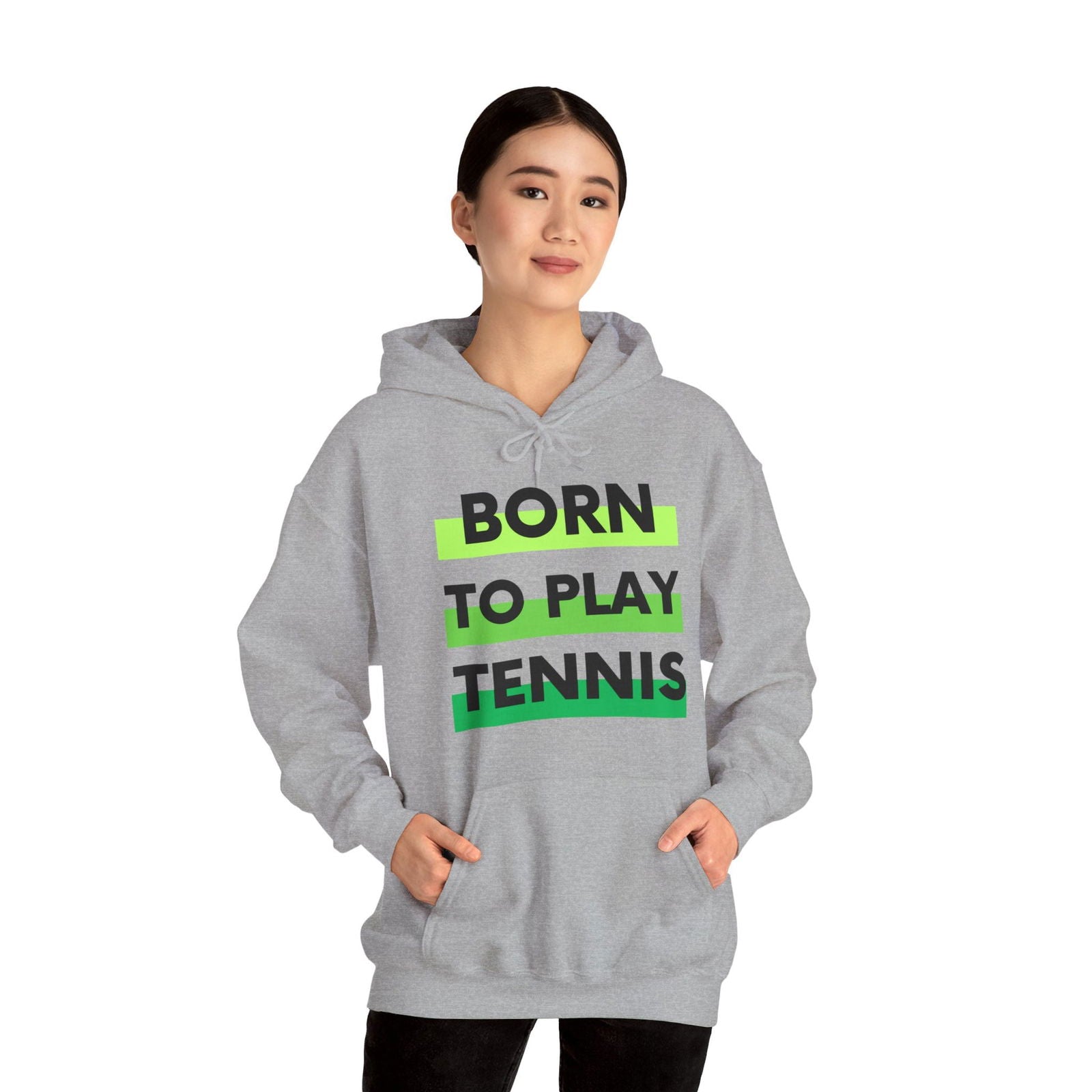 BORN TO PLAY TENNIS - Tennis Hoodie - GRANDSLAM PH