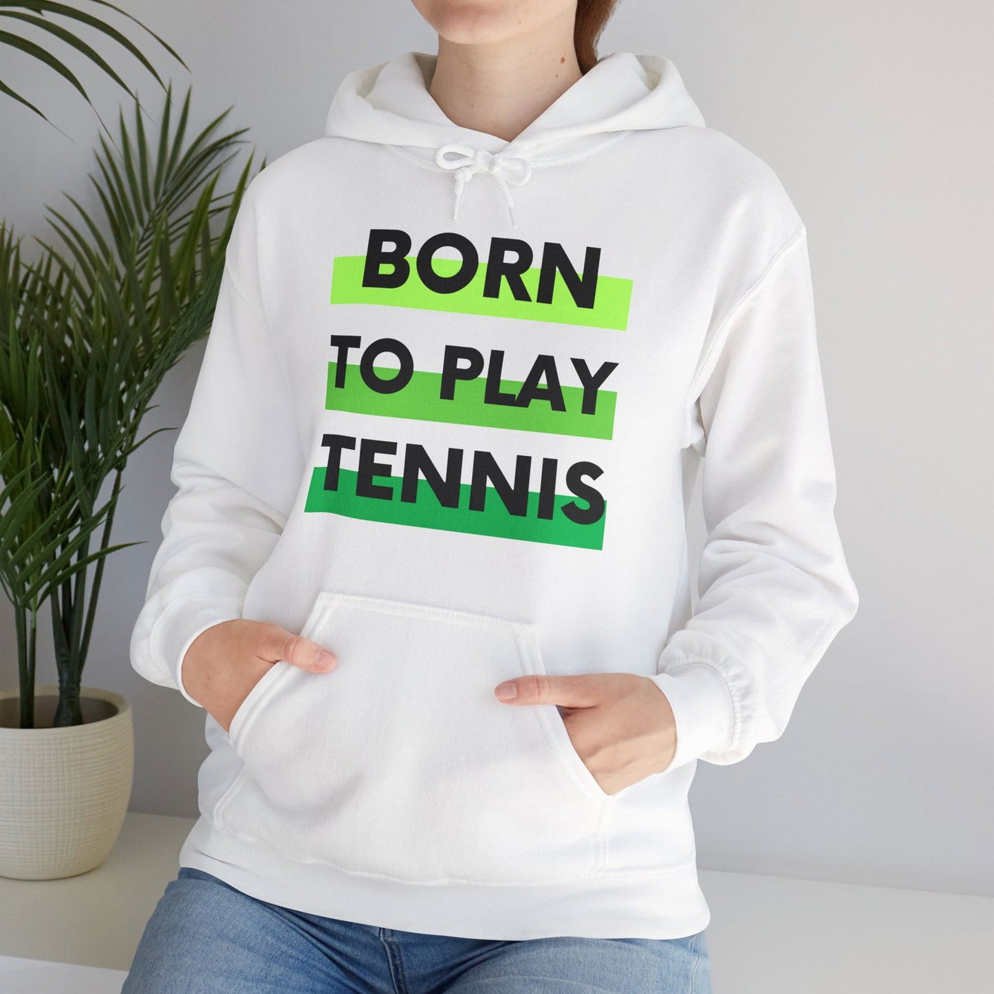 BORN TO PLAY TENNIS - Tennis Hoodie - GRANDSLAM PH