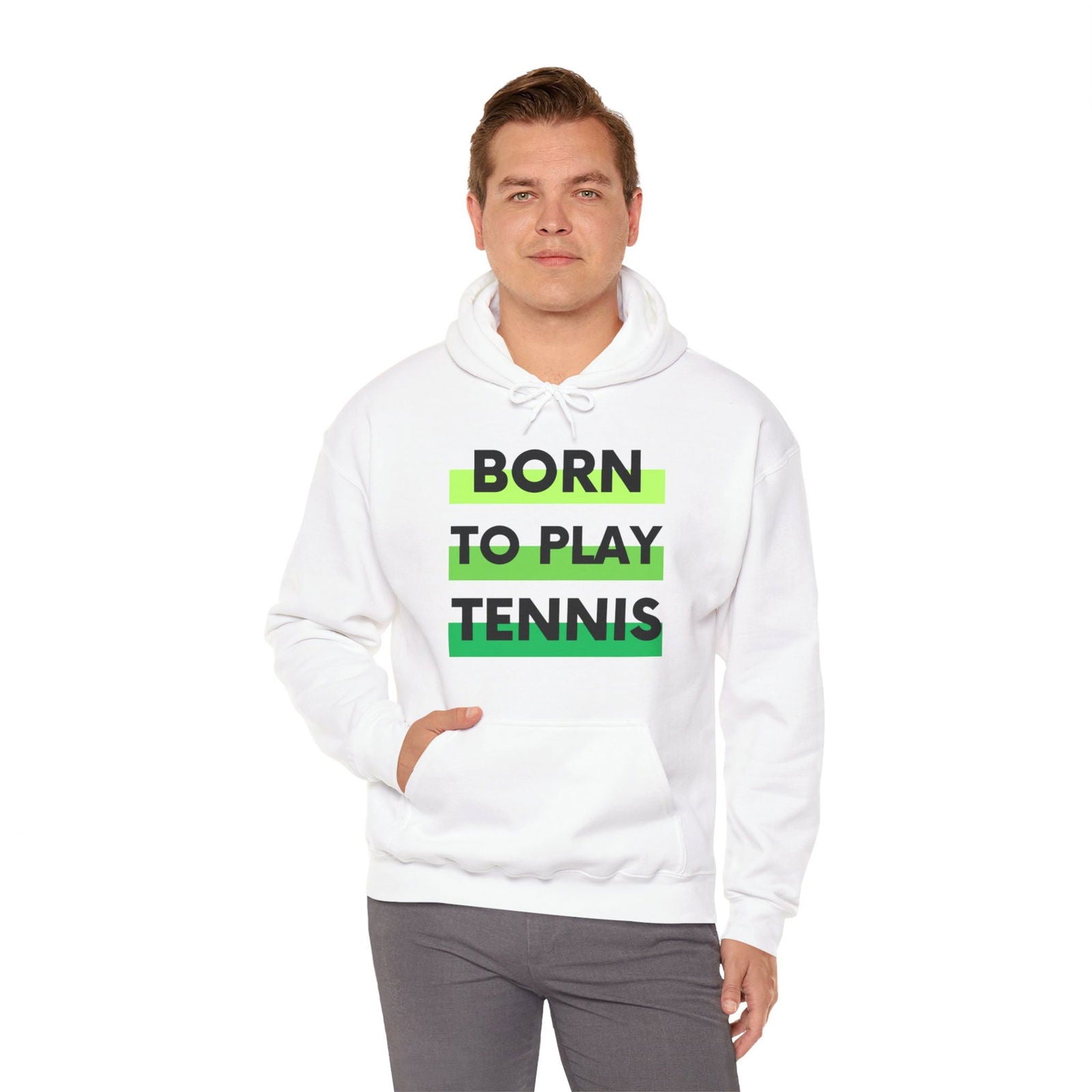 BORN TO PLAY TENNIS - Tennis Hoodie - GRANDSLAM PH