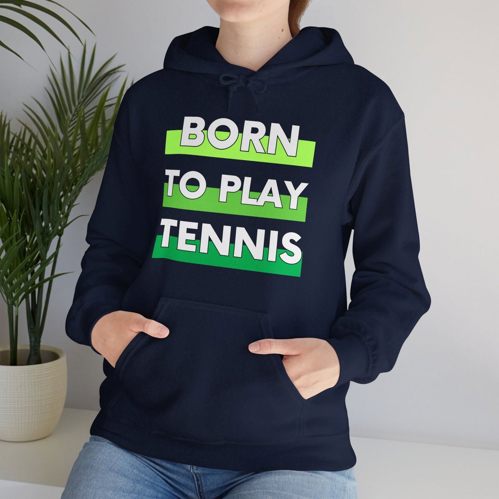 BORN TO PLAY TENNIS - Tennis Hoodie - GRANDSLAM PH