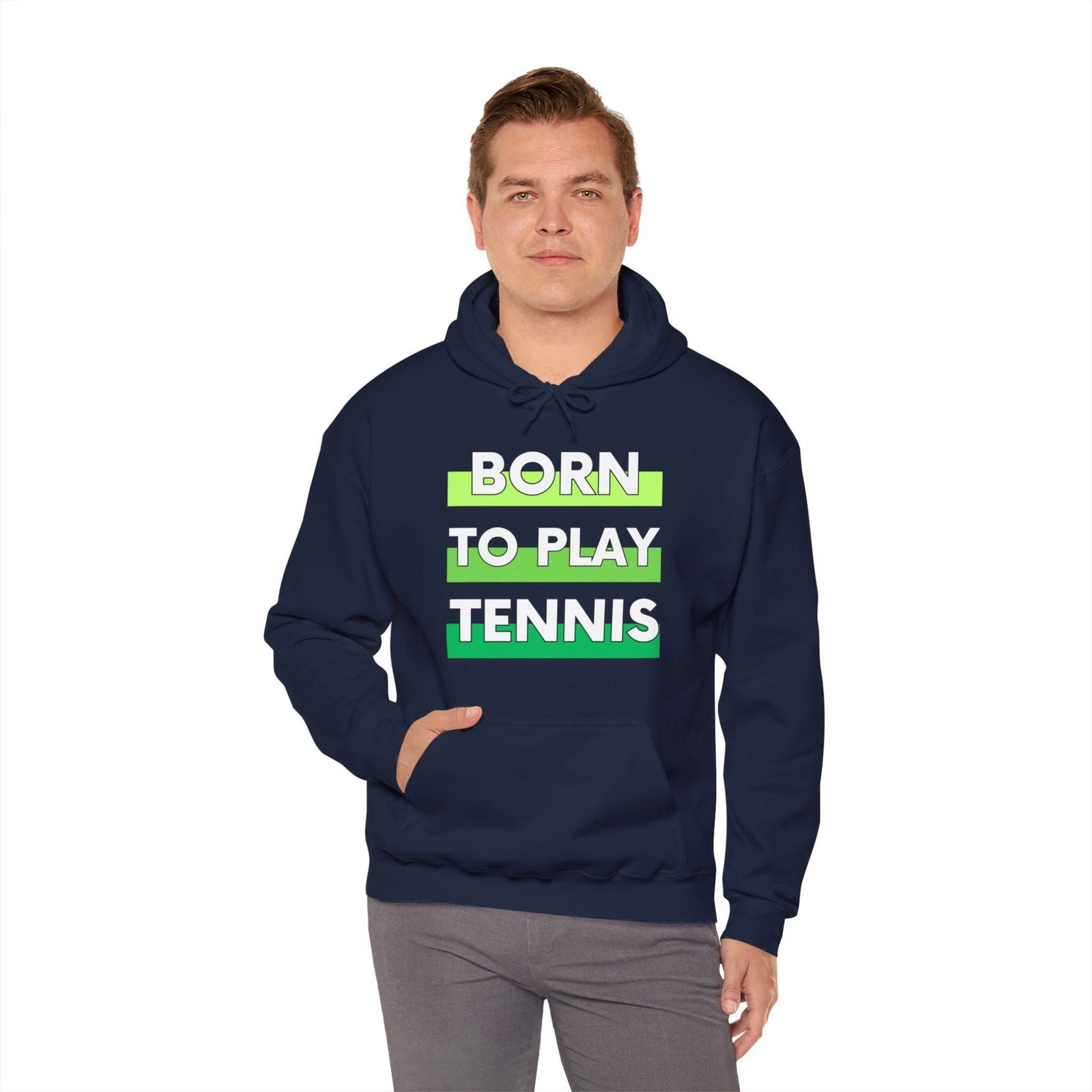BORN TO PLAY TENNIS - Tennis Hoodie - GRANDSLAM PH