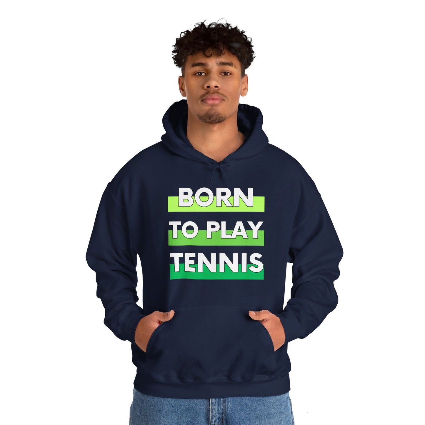 BORN TO PLAY TENNIS - Tennis Hoodie - GRANDSLAM PH