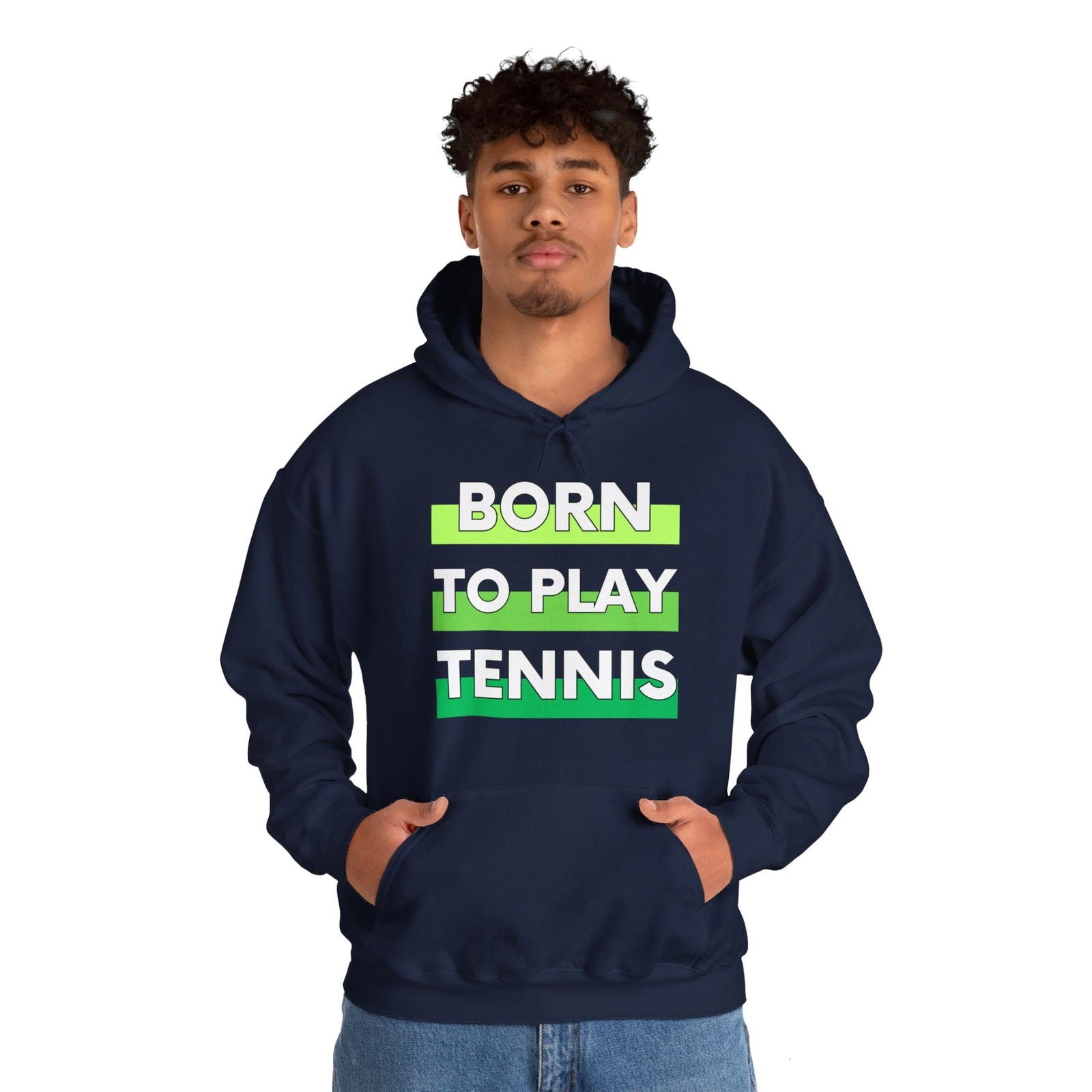 BORN TO PLAY TENNIS - Tennis Hoodie - GRANDSLAM PH