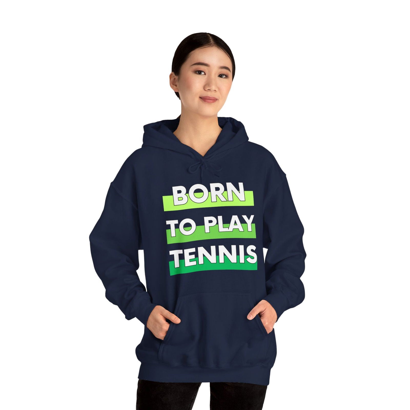 BORN TO PLAY TENNIS - Tennis Hoodie - GRANDSLAM PH
