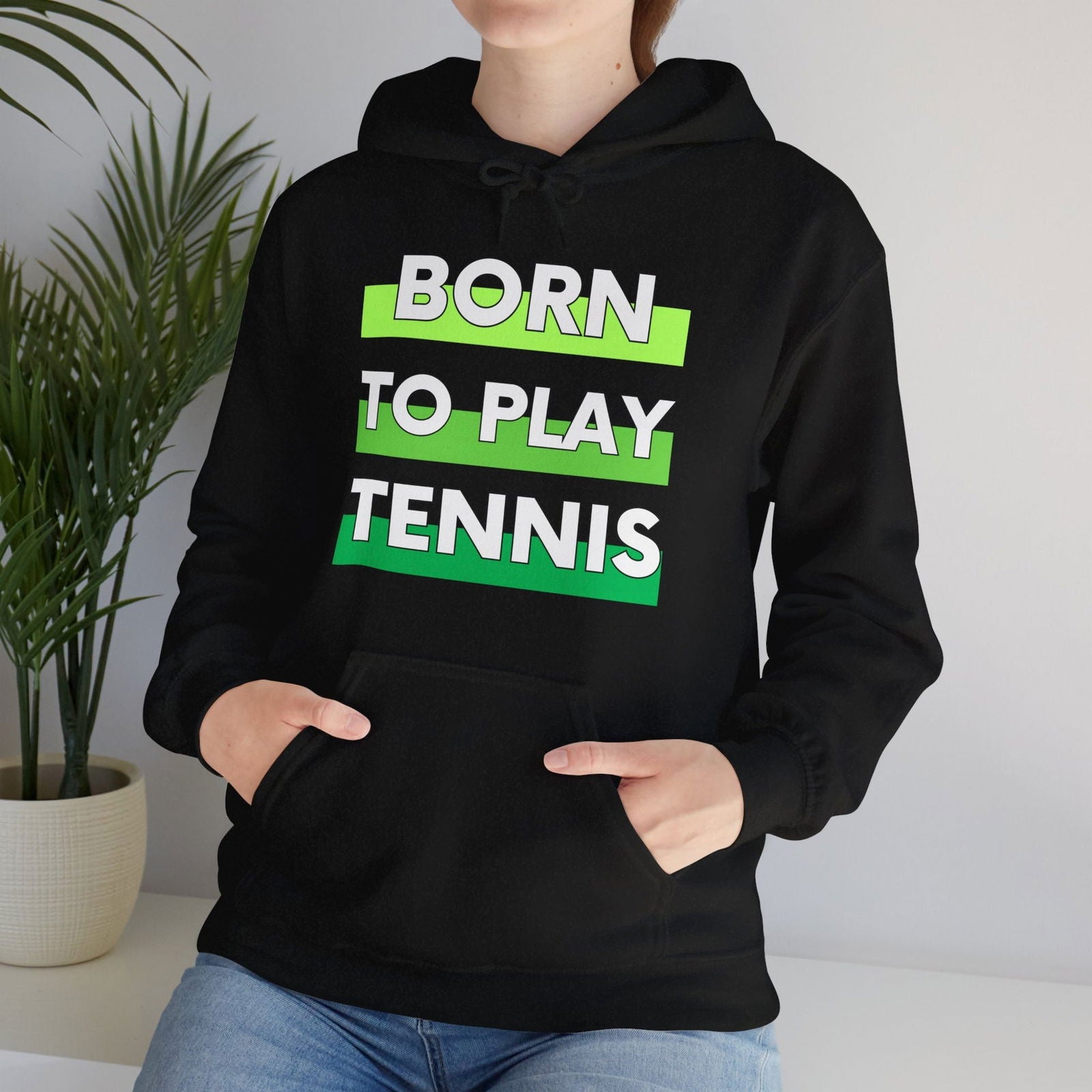 BORN TO PLAY TENNIS - Tennis Hoodie - GRANDSLAM PH