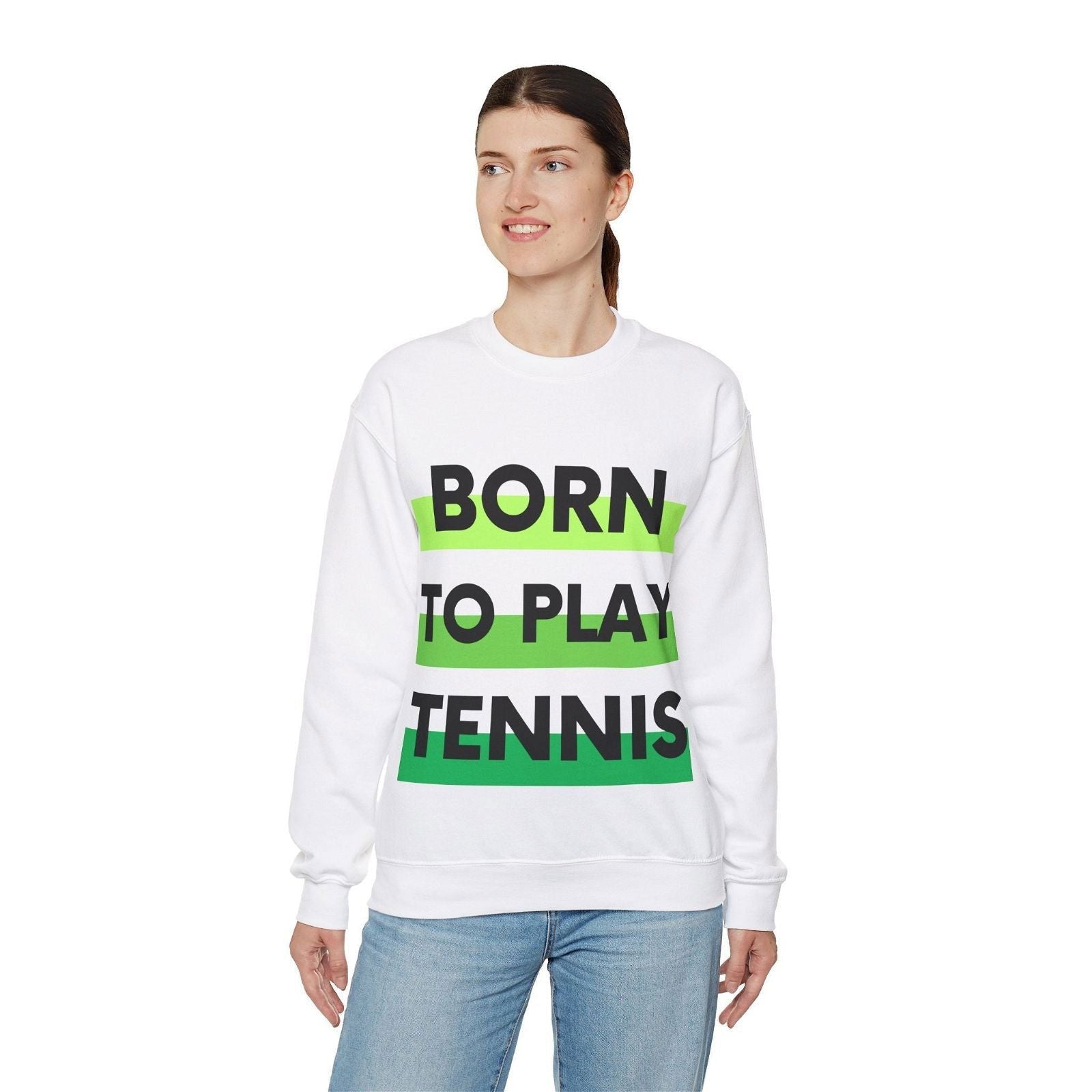 BORN TO PLAY TENNIS - Tennis Sweatshirt - GRANDSLAM PH
