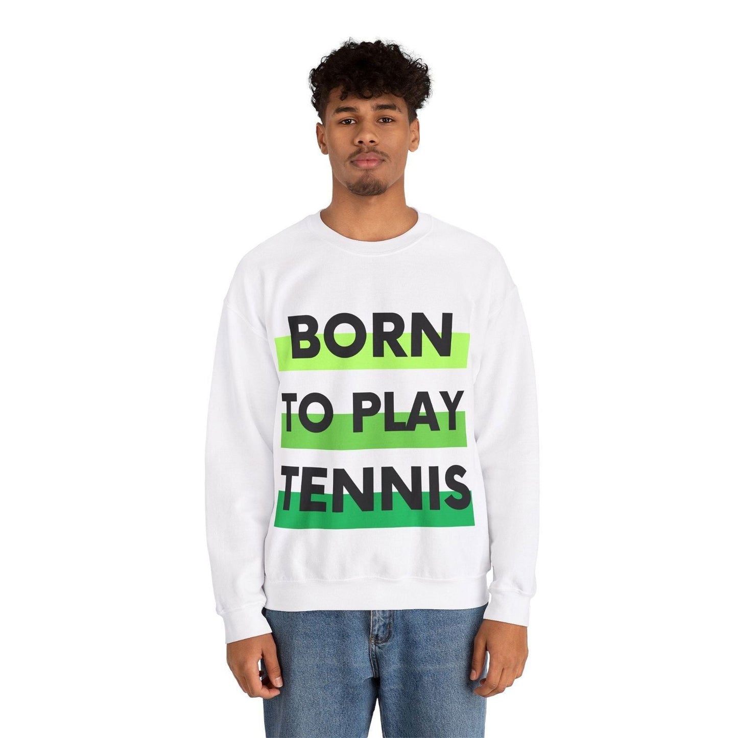 BORN TO PLAY TENNIS - Tennis Sweatshirt - GRANDSLAM PH