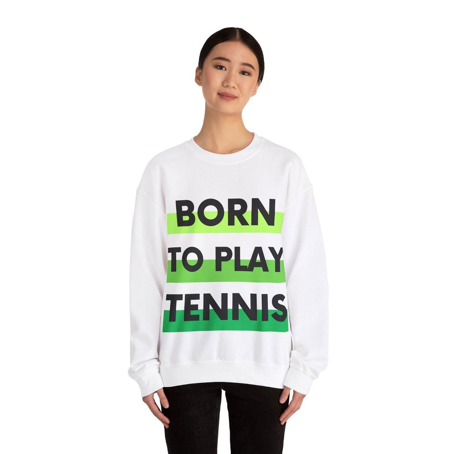 BORN TO PLAY TENNIS - Tennis Sweatshirt - GRANDSLAM PH