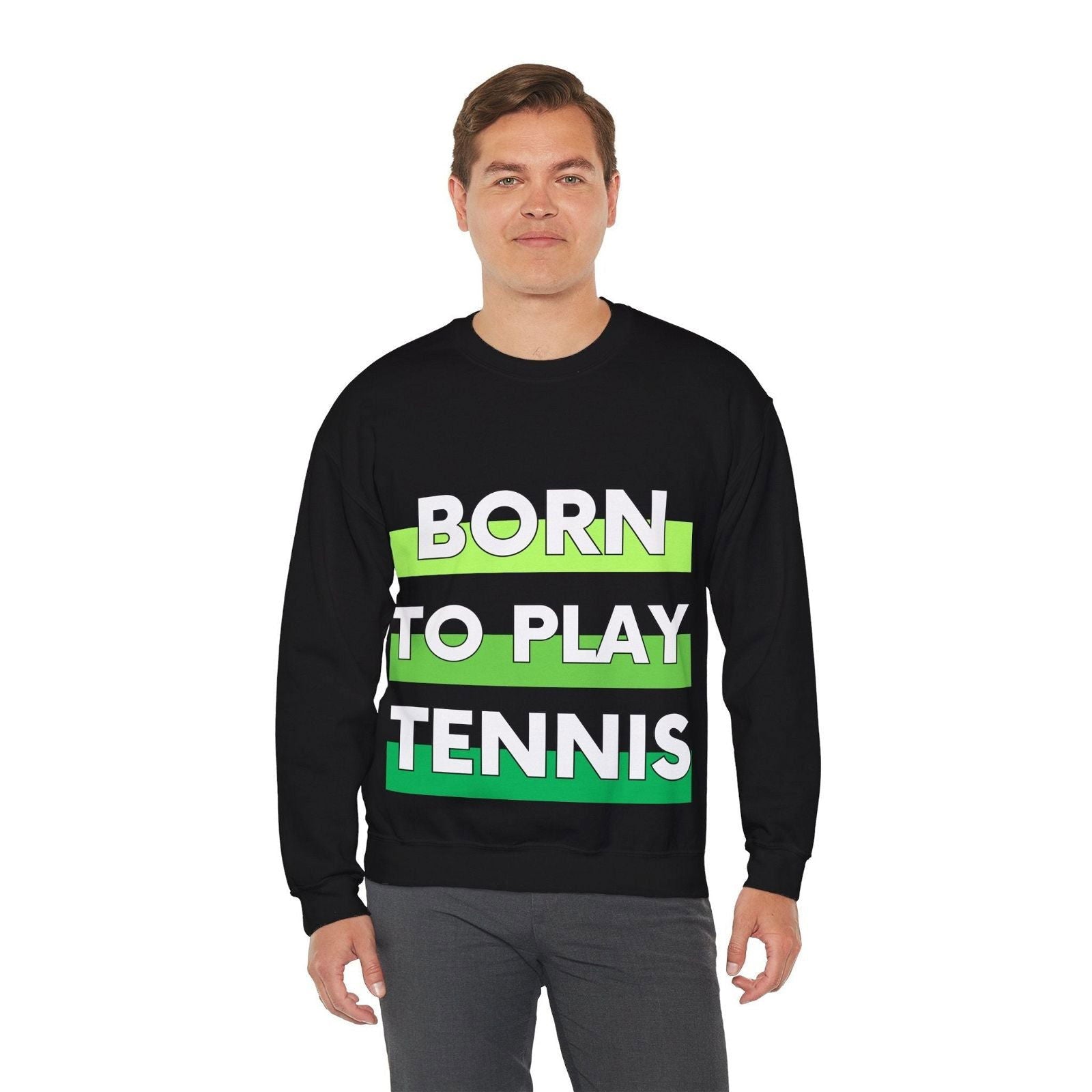 BORN TO PLAY TENNIS - Tennis Sweatshirt - GRANDSLAM PH