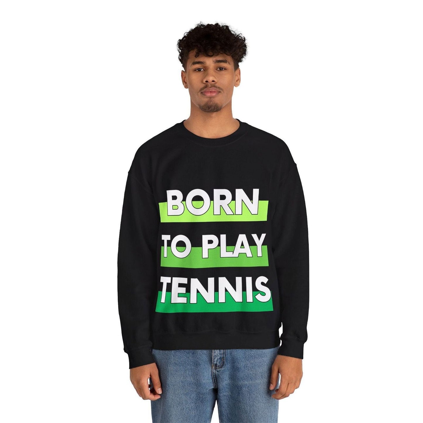 BORN TO PLAY TENNIS - Tennis Sweatshirt - GRANDSLAM PH