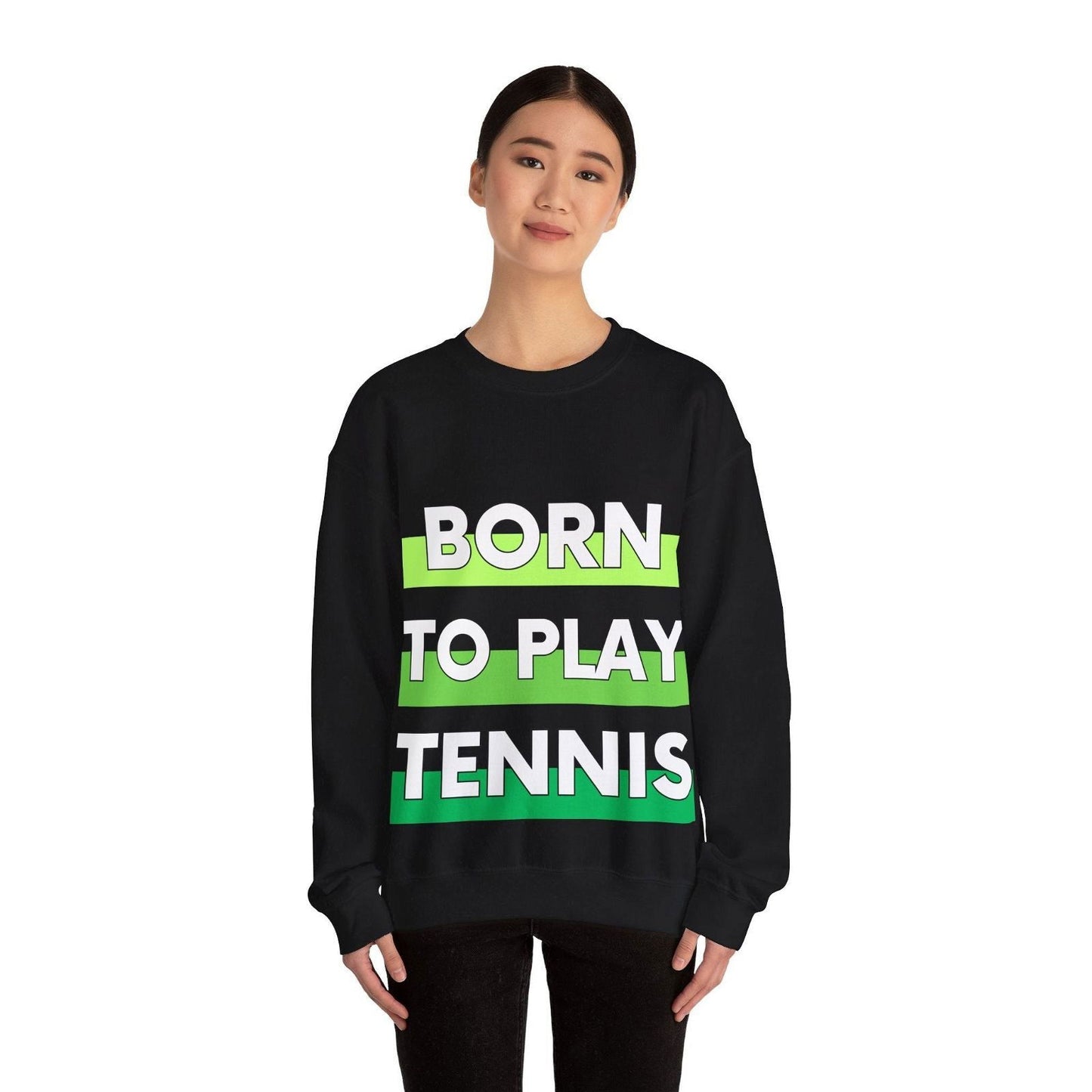 BORN TO PLAY TENNIS - Tennis Sweatshirt - GRANDSLAM PH