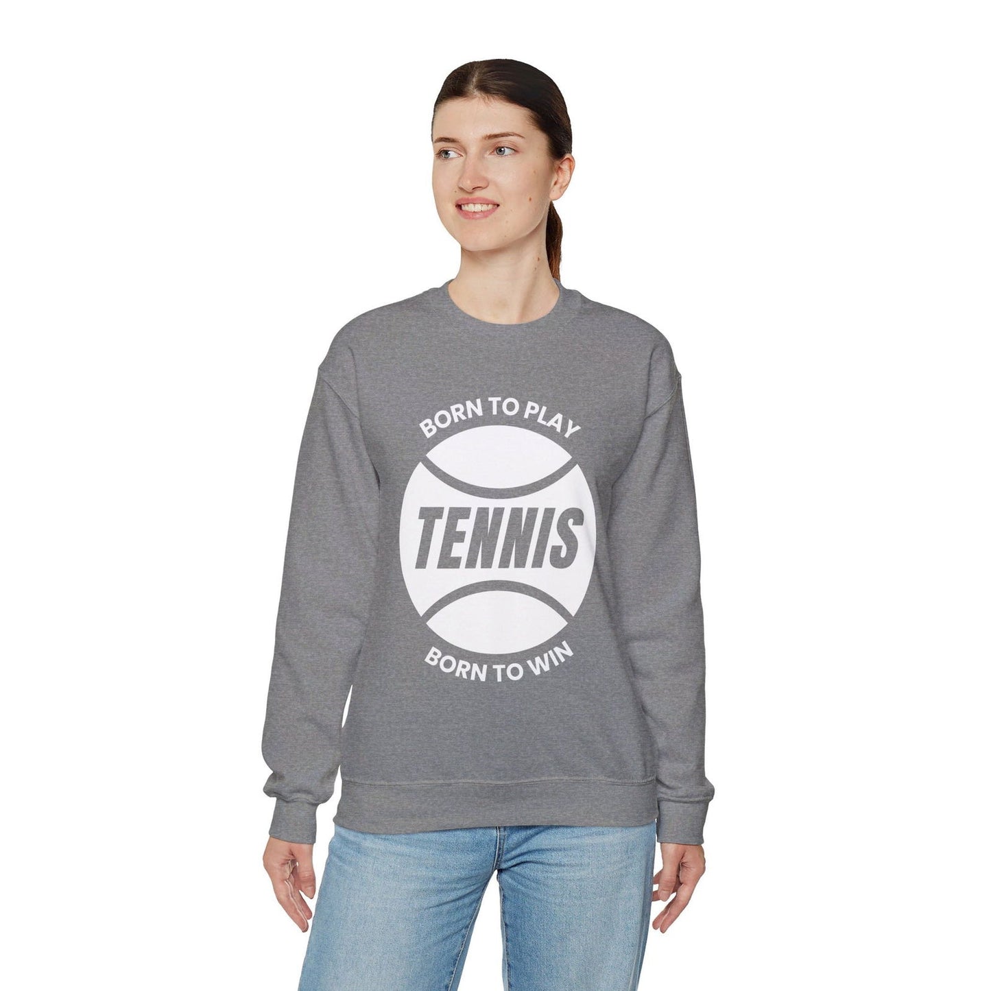 BORN TO WIN - Tennis Sweatshirt - GRANDSLAM PH