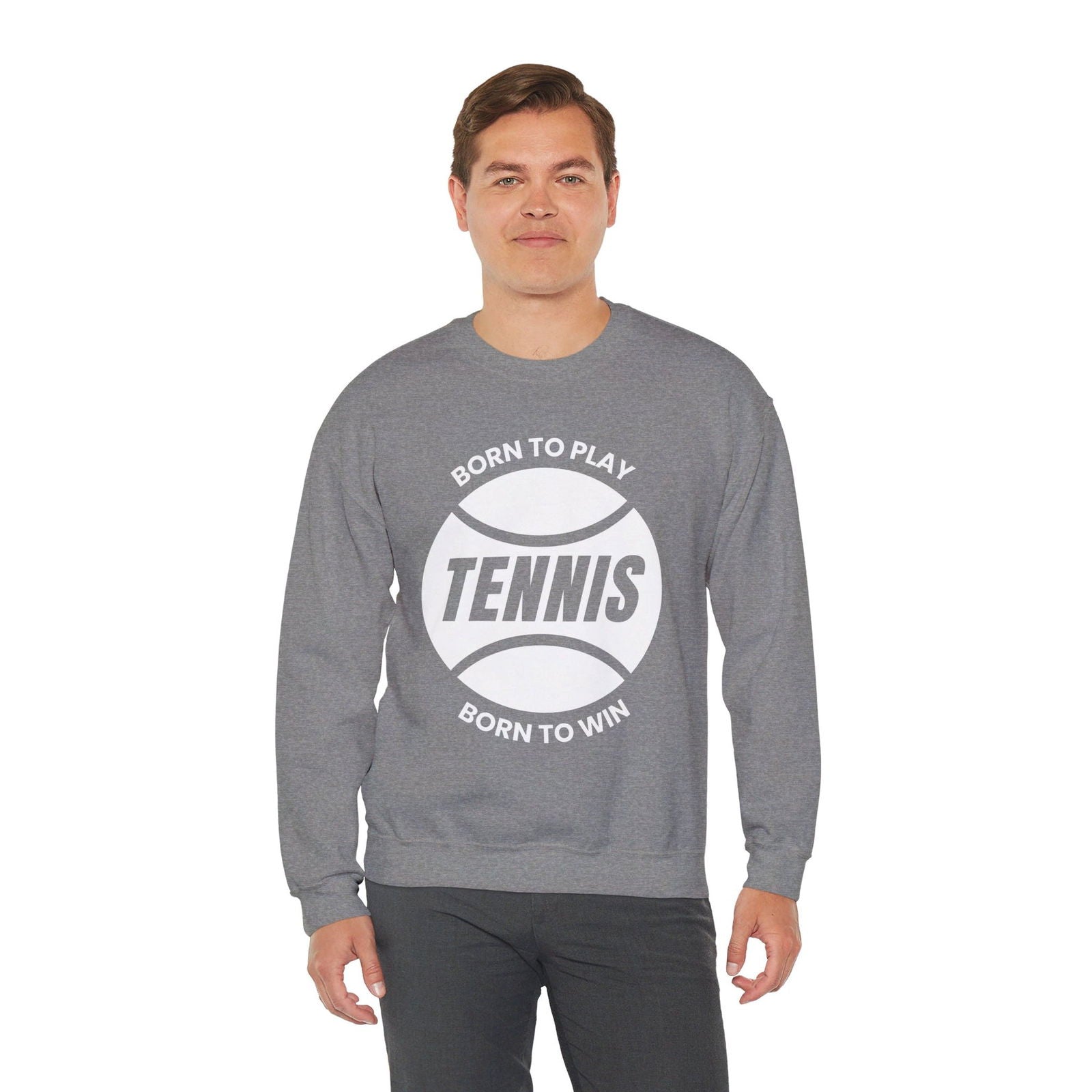 BORN TO WIN - Tennis Sweatshirt - GRANDSLAM PH