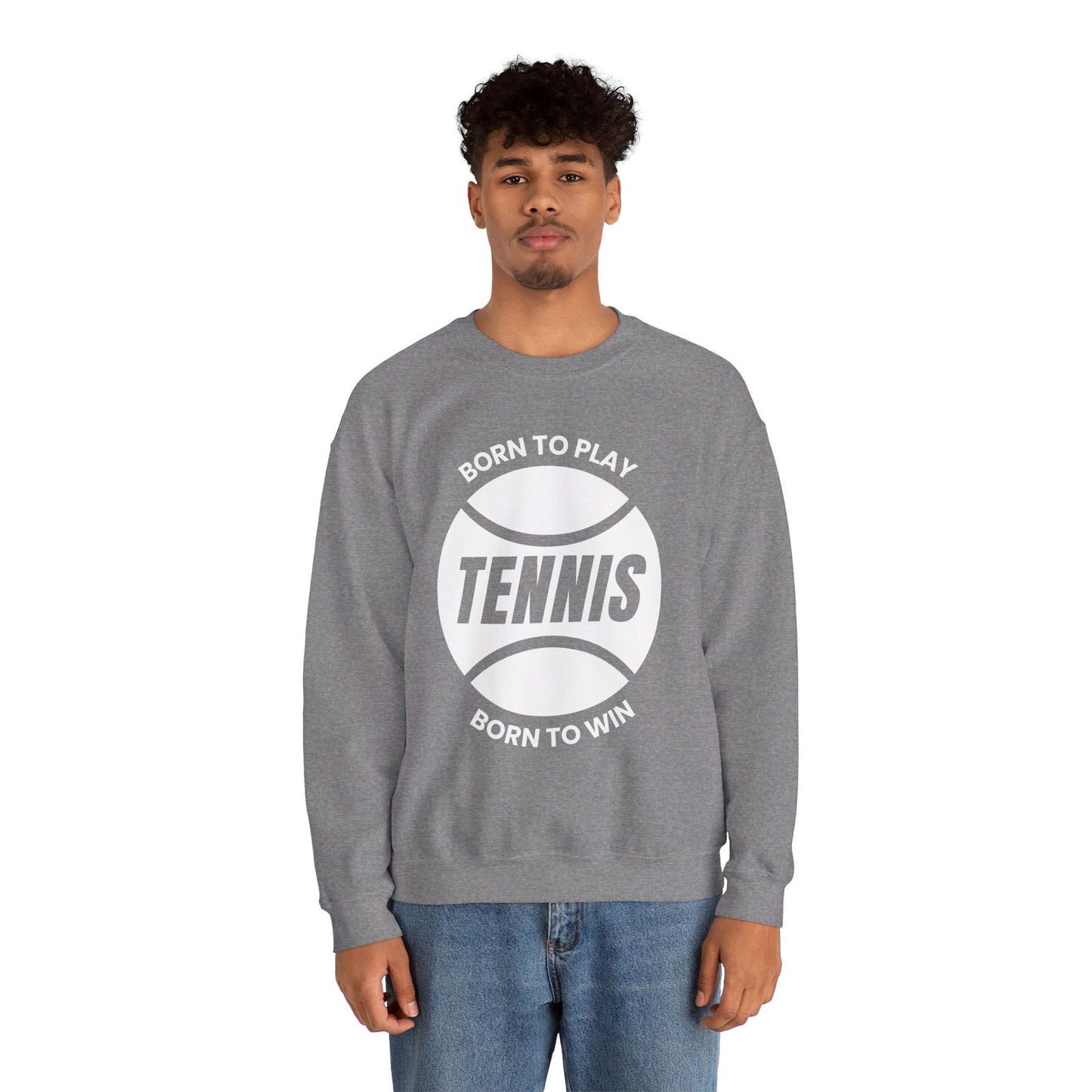 BORN TO WIN - Tennis Sweatshirt - GRANDSLAM PH