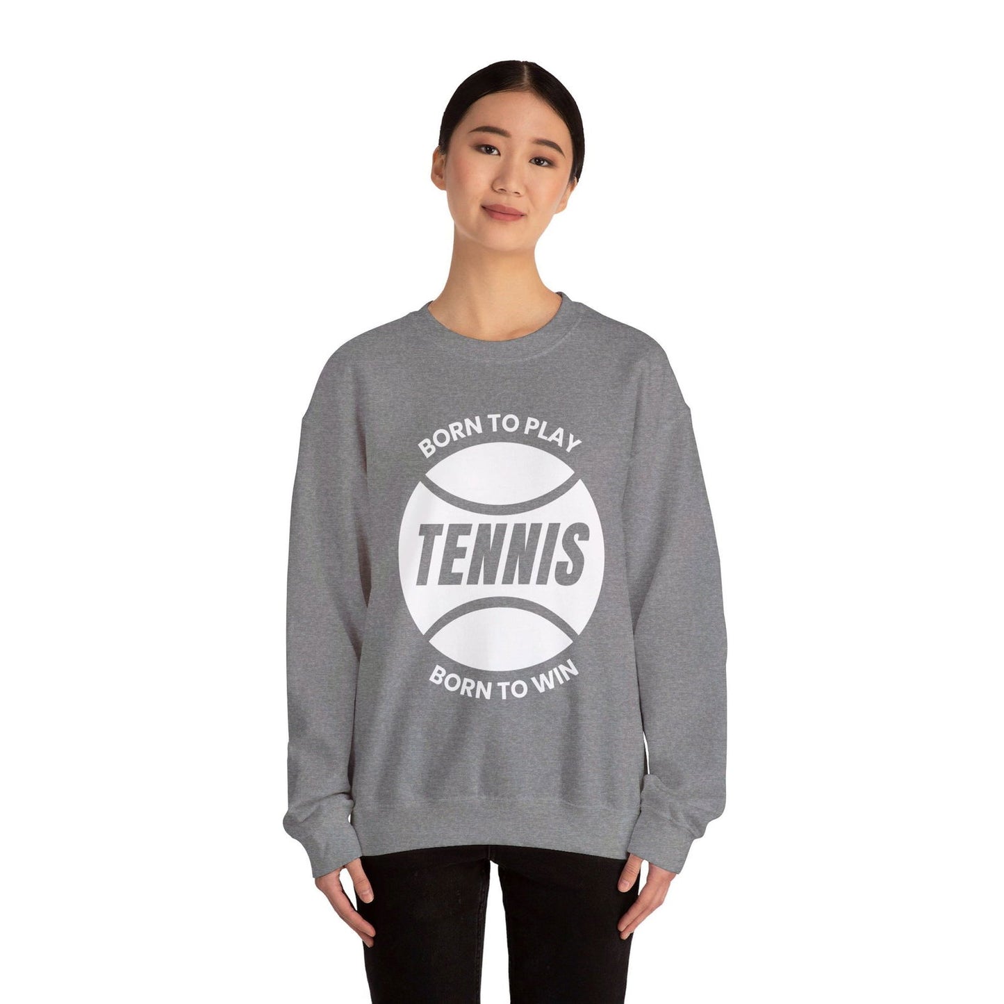 BORN TO WIN - Tennis Sweatshirt - GRANDSLAM PH