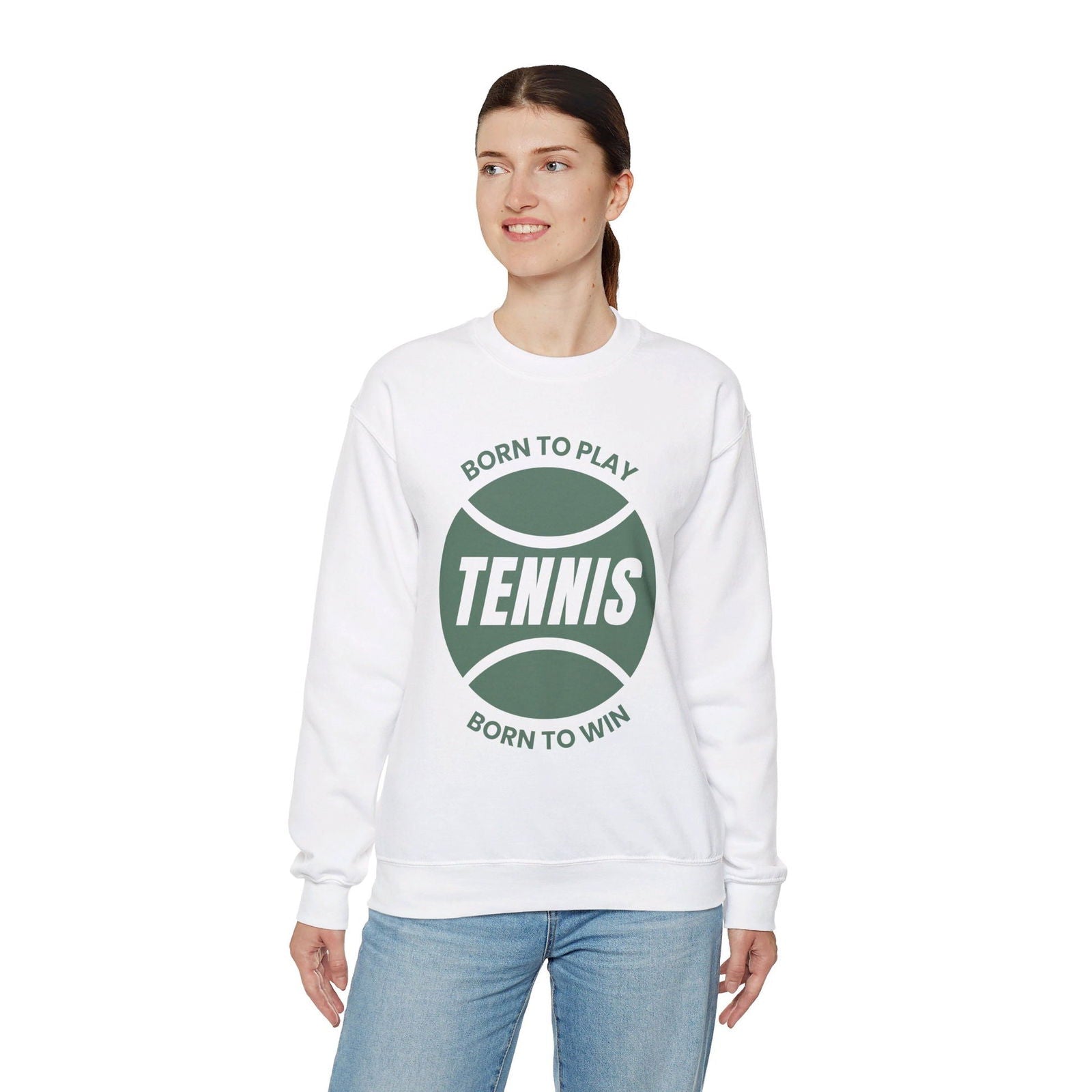 BORN TO WIN - Tennis Sweatshirt - GRANDSLAM PH