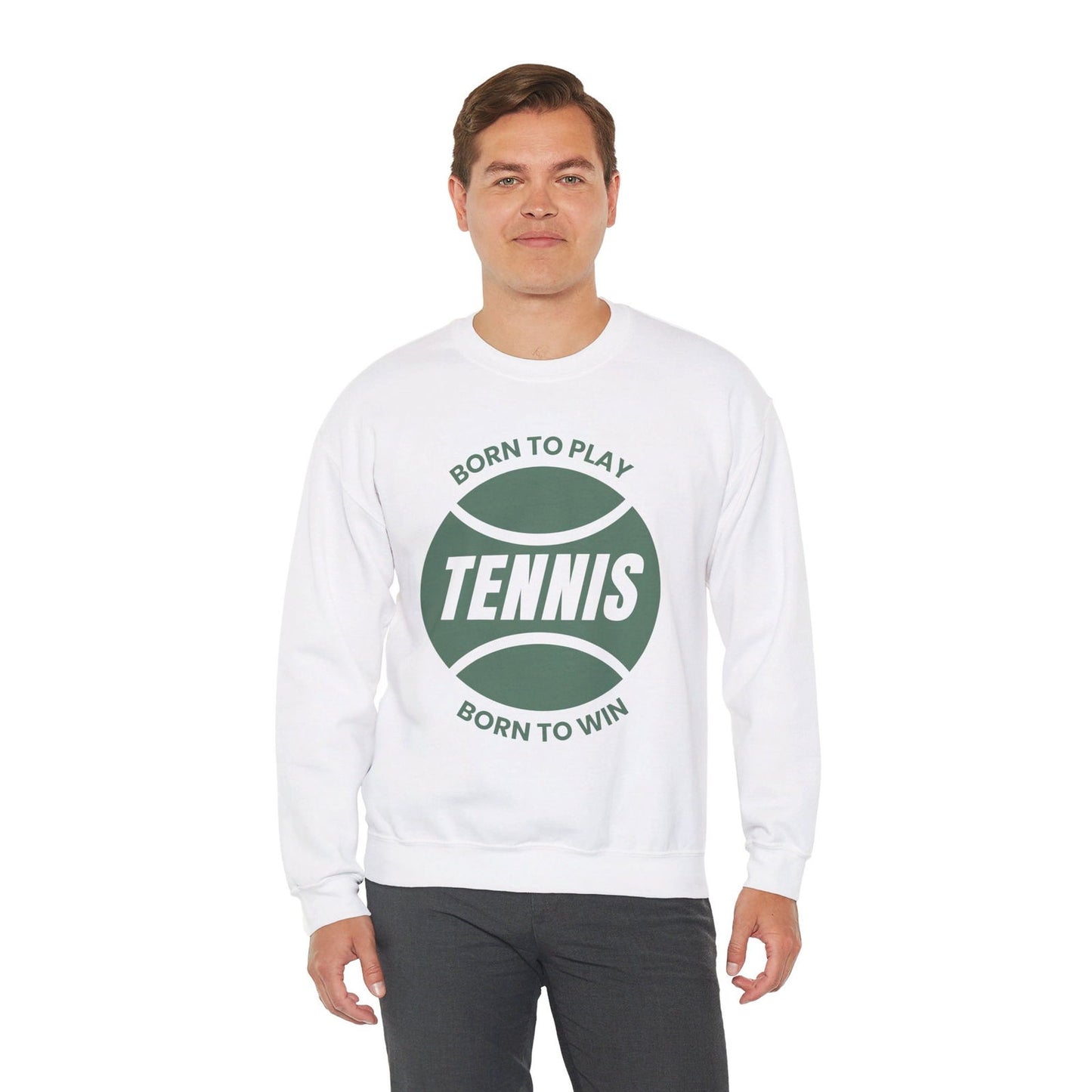 BORN TO WIN - Tennis Sweatshirt - GRANDSLAM PH