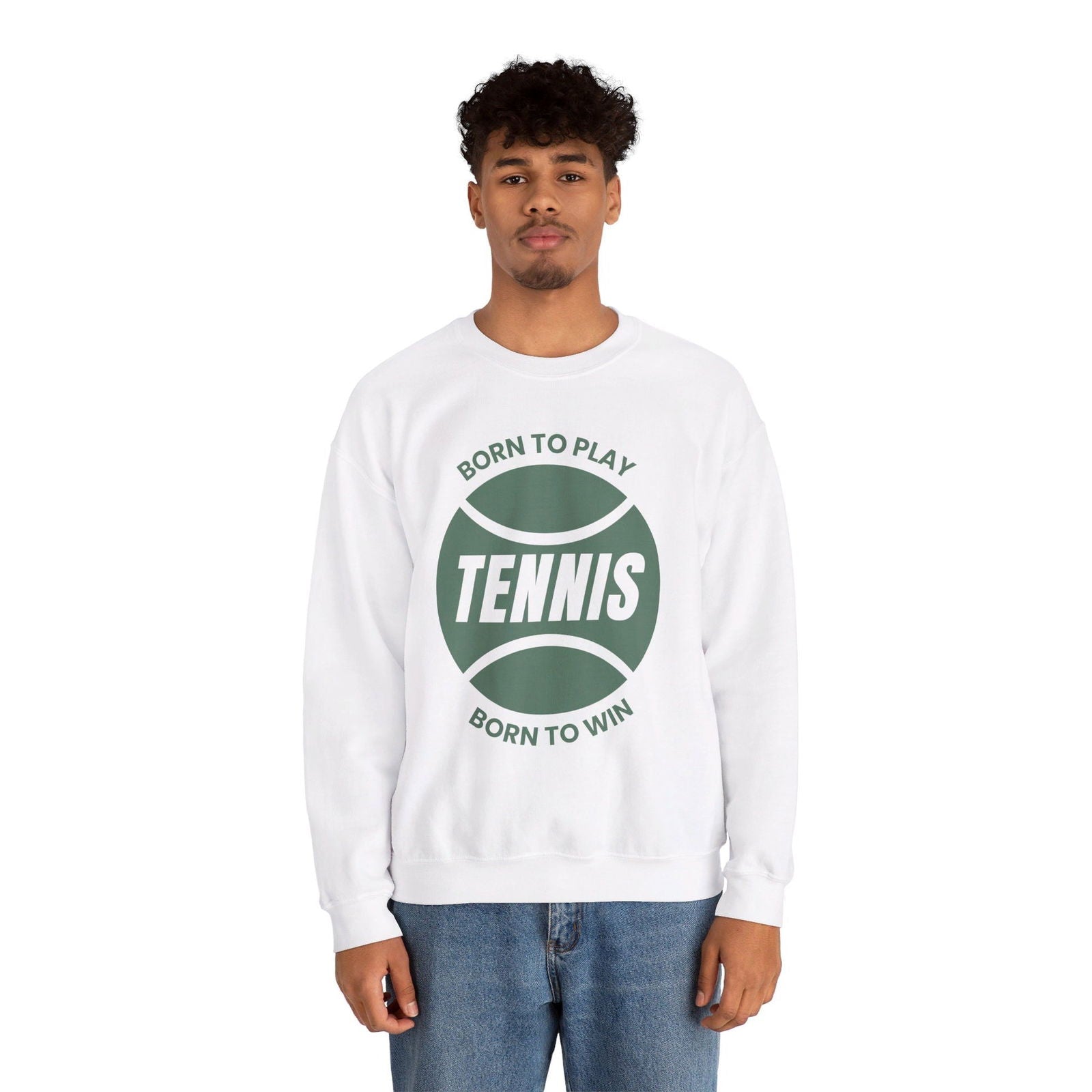 BORN TO WIN - Tennis Sweatshirt - GRANDSLAM PH