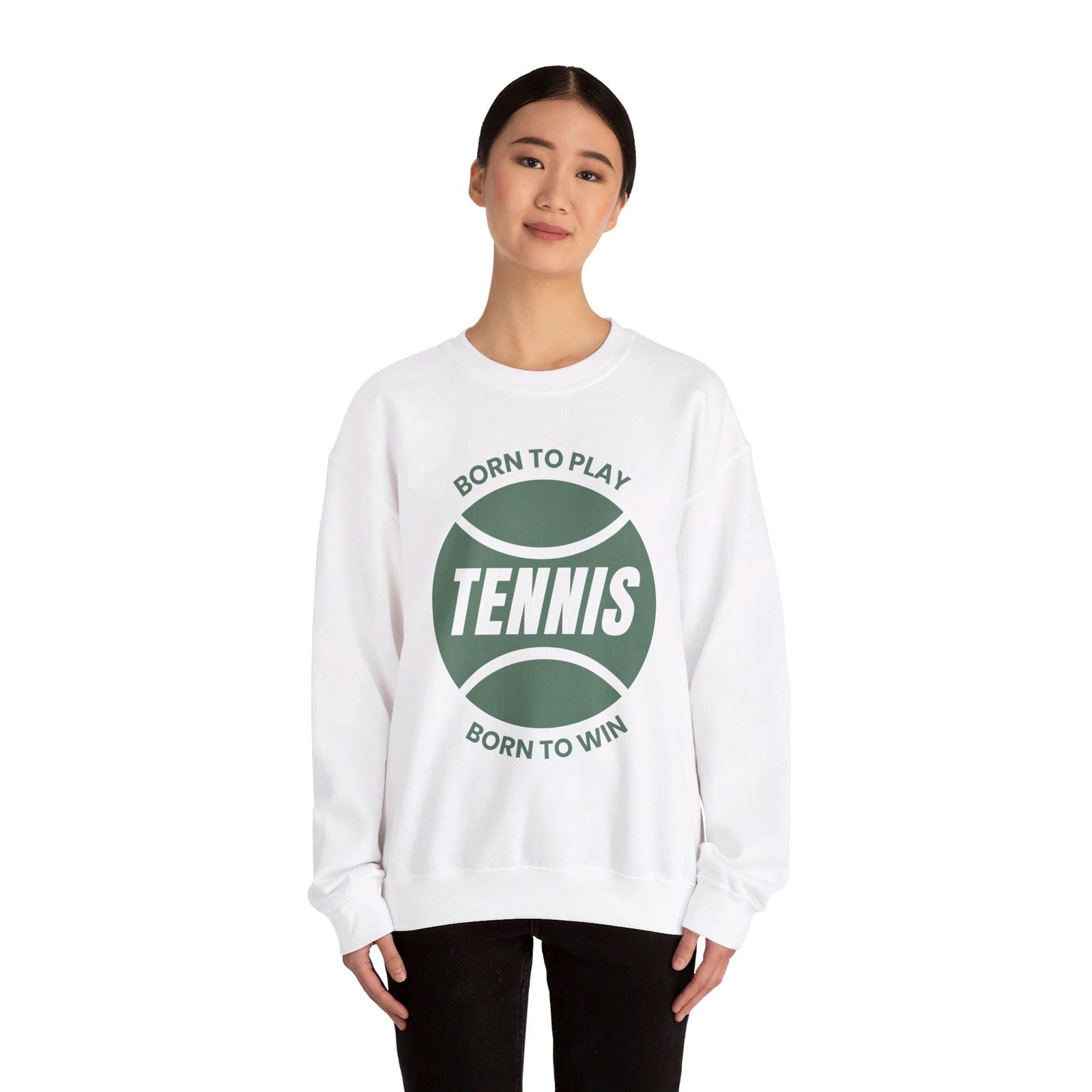 BORN TO WIN - Tennis Sweatshirt - GRANDSLAM PH
