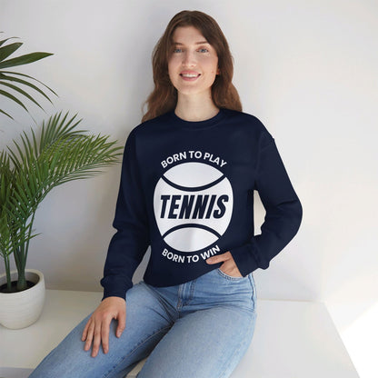 BORN TO WIN - Tennis Sweatshirt - GRANDSLAM PH