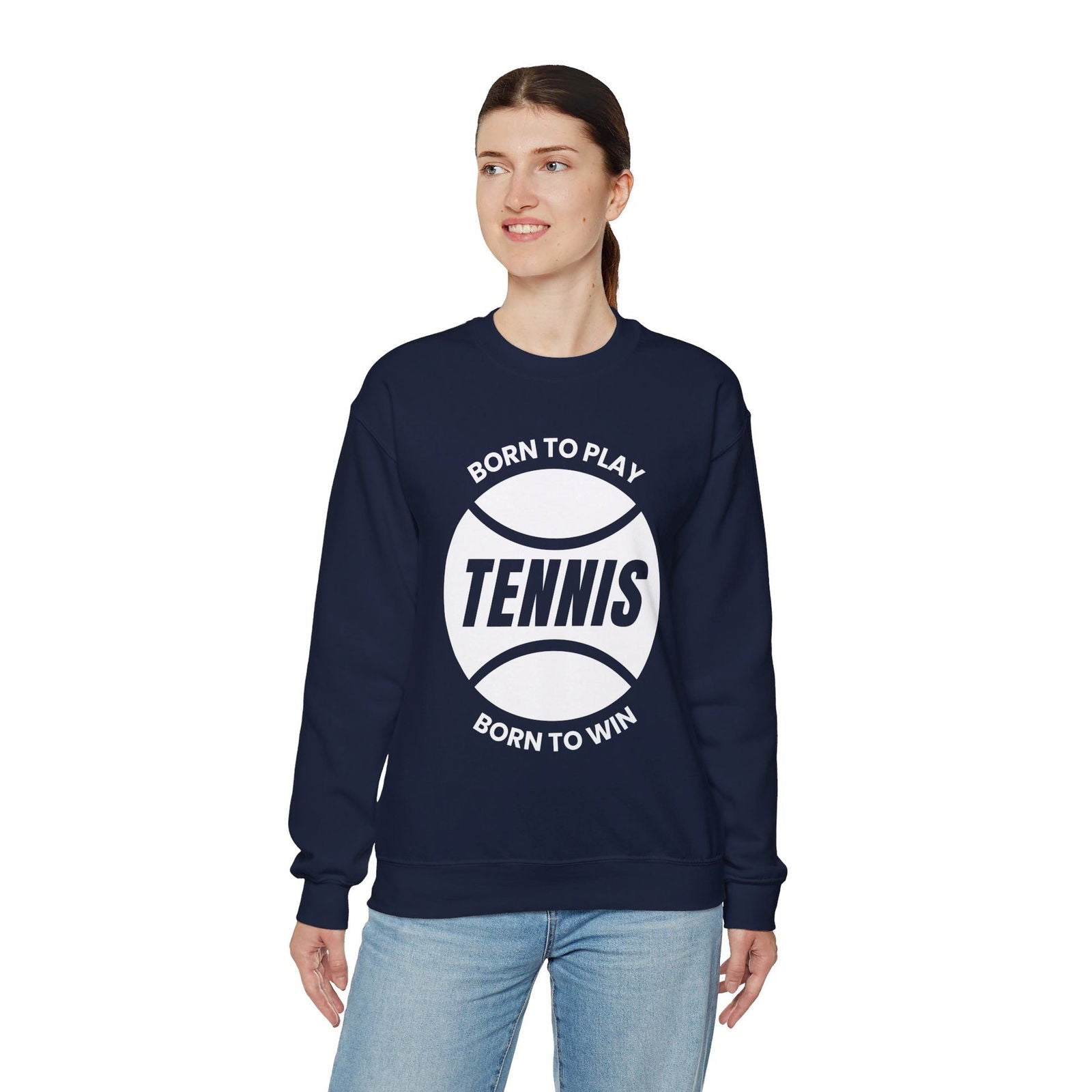 BORN TO WIN - Tennis Sweatshirt - GRANDSLAM PH