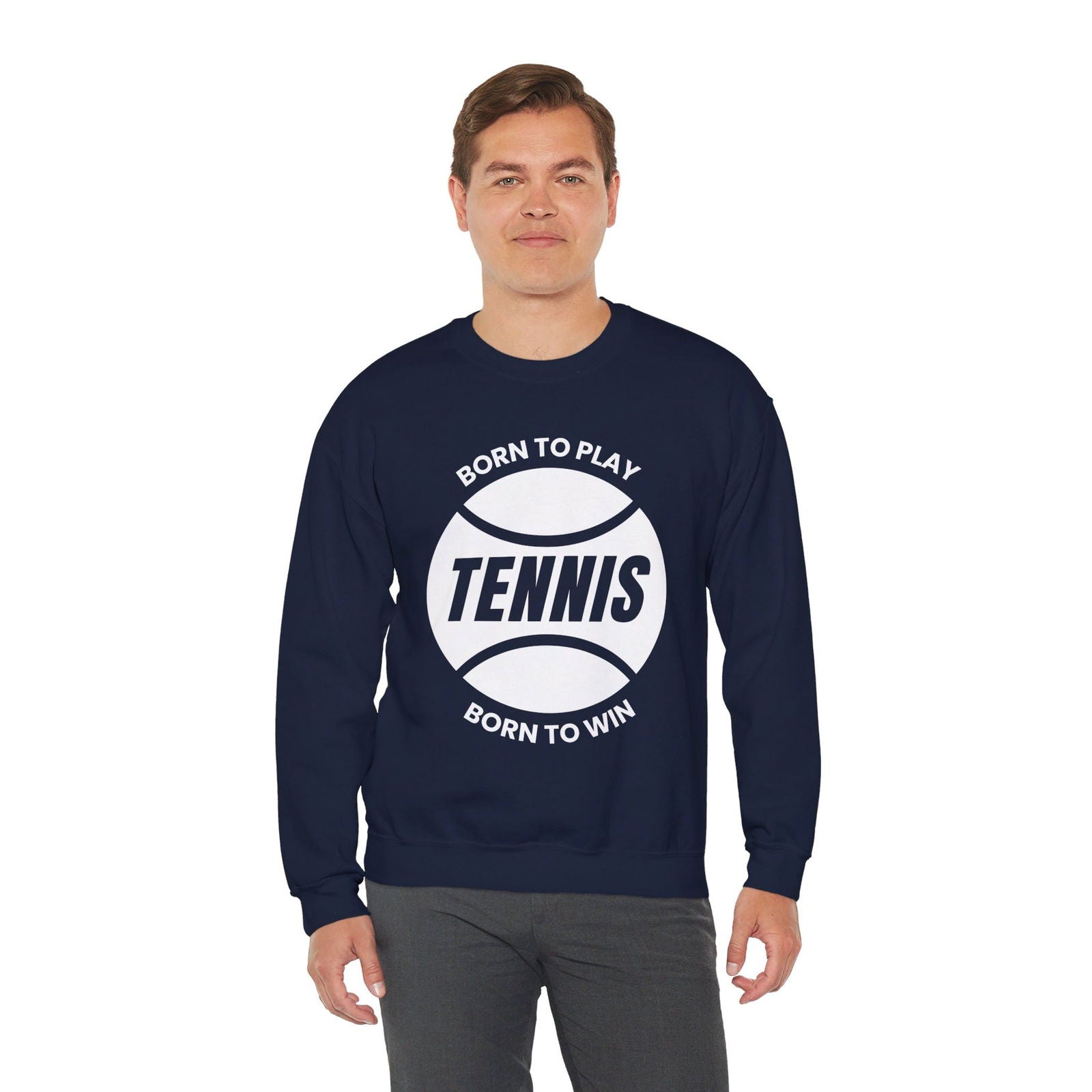 BORN TO WIN - Tennis Sweatshirt - GRANDSLAM PH