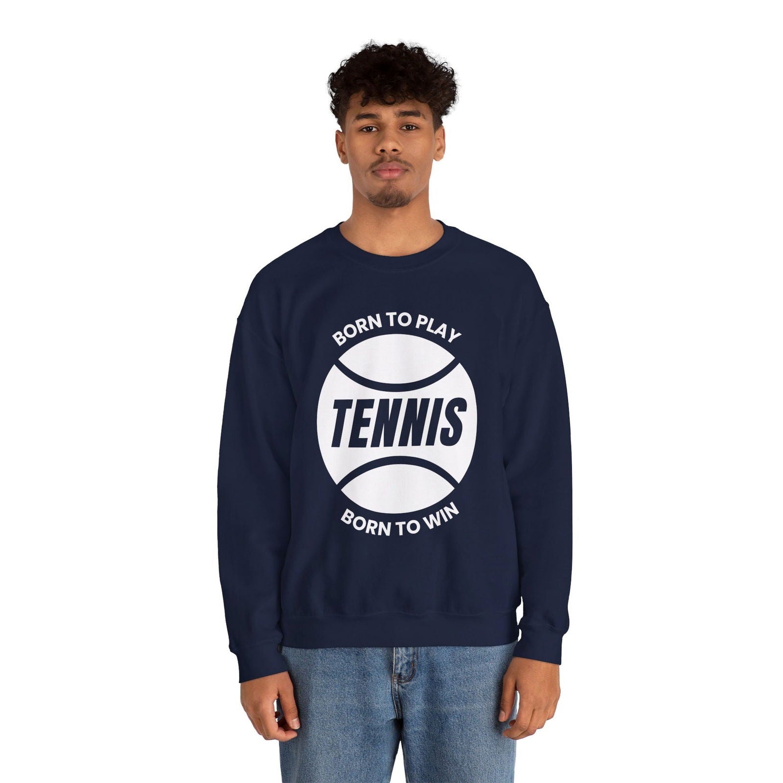 BORN TO WIN - Tennis Sweatshirt - GRANDSLAM PH