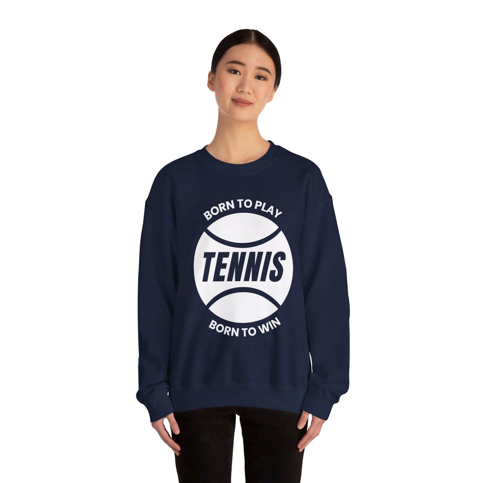BORN TO WIN - Tennis Sweatshirt - GRANDSLAM PH