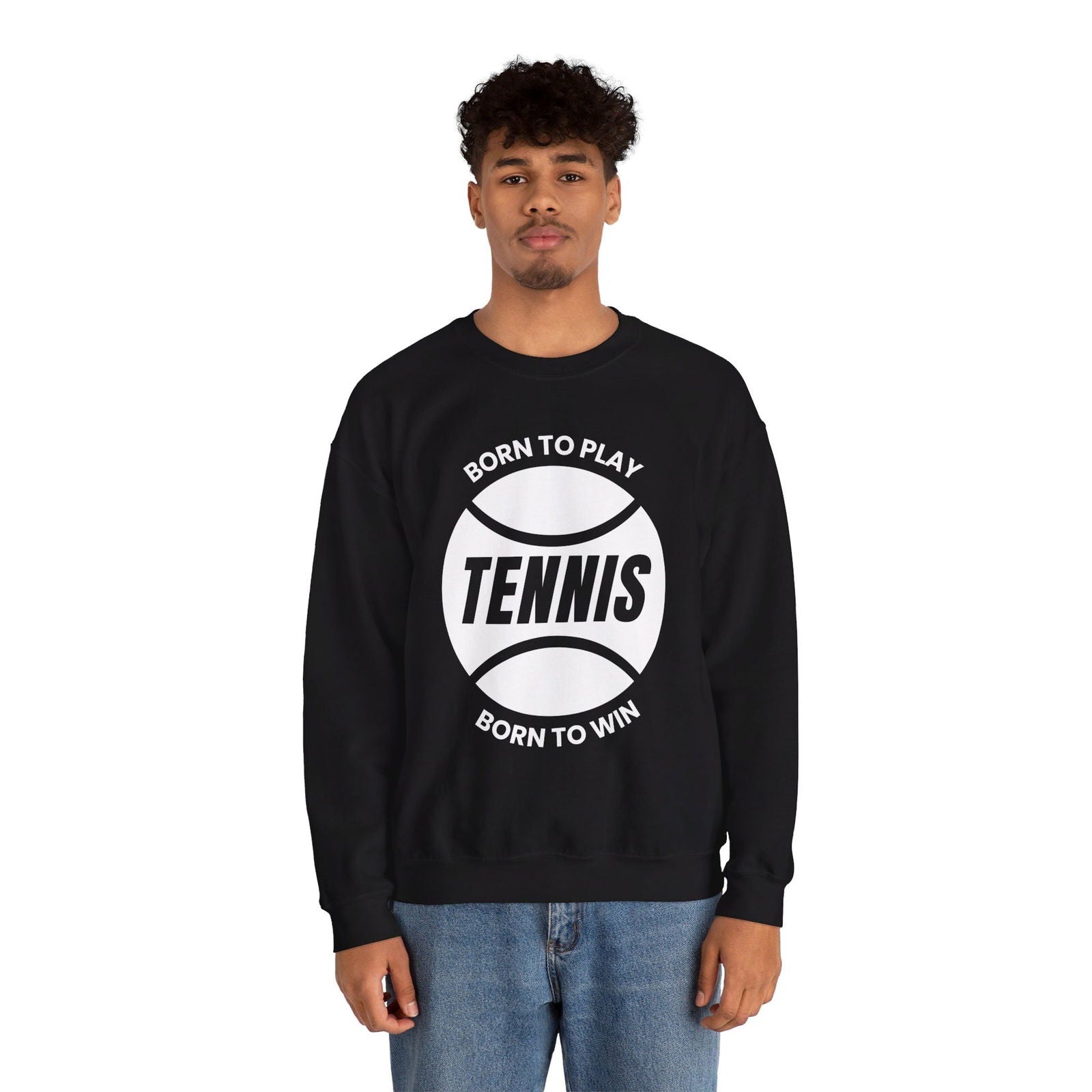 BORN TO WIN - Tennis Sweatshirt - GRANDSLAM PH