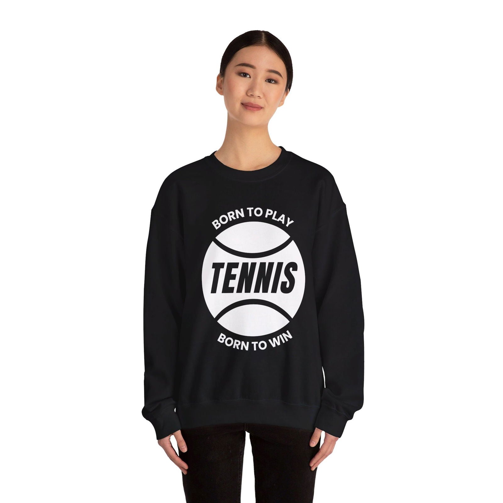BORN TO WIN - Tennis Sweatshirt - GRANDSLAM PH