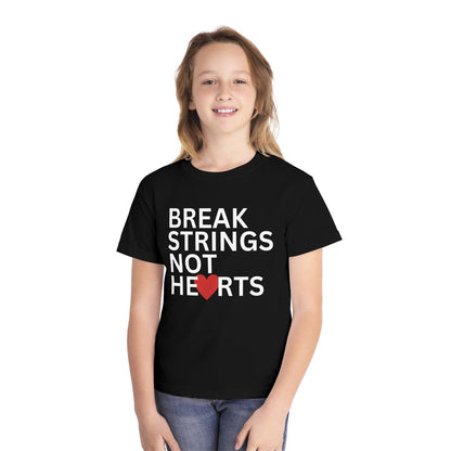 BREAK STRINGS NOT HEARTS - Kids Tee - GRANDSLAM PH