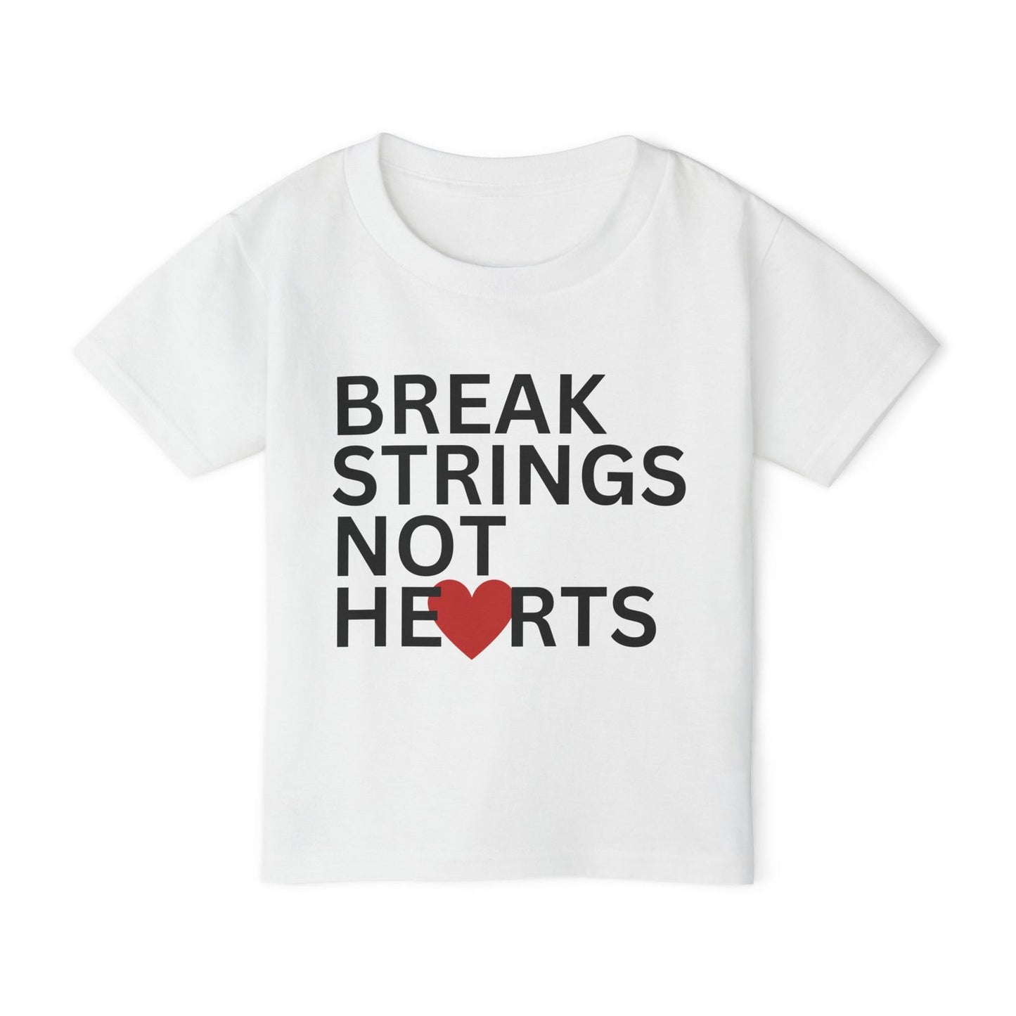BREAK STRINGS NOT HEARTS - Kids Tee - GRANDSLAM PH