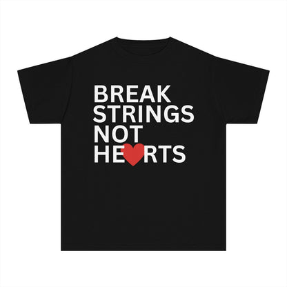 BREAK STRINGS NOT HEARTS - Kids Tee - GRANDSLAM PH